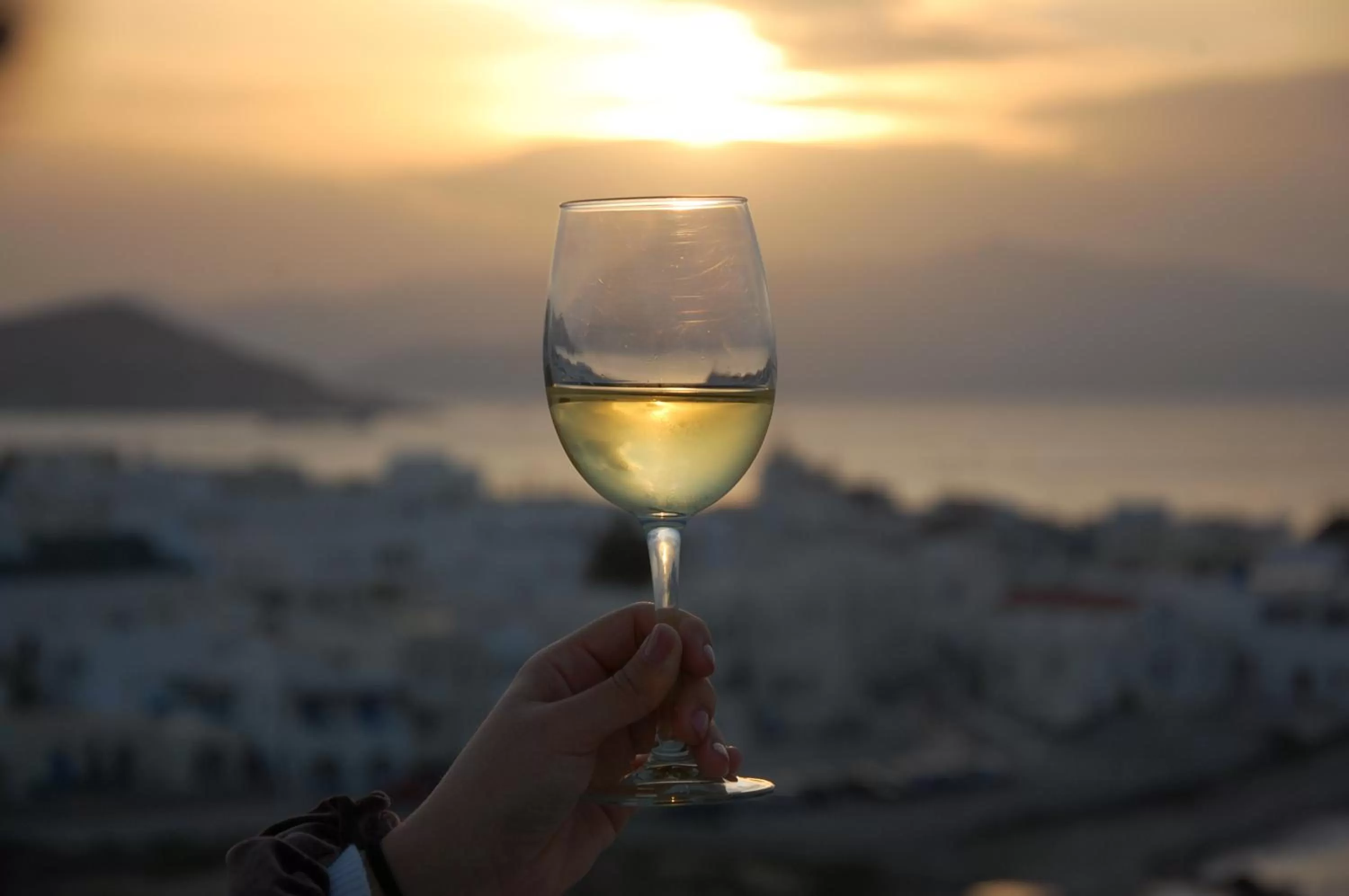 Sunset in Hotel Grotta