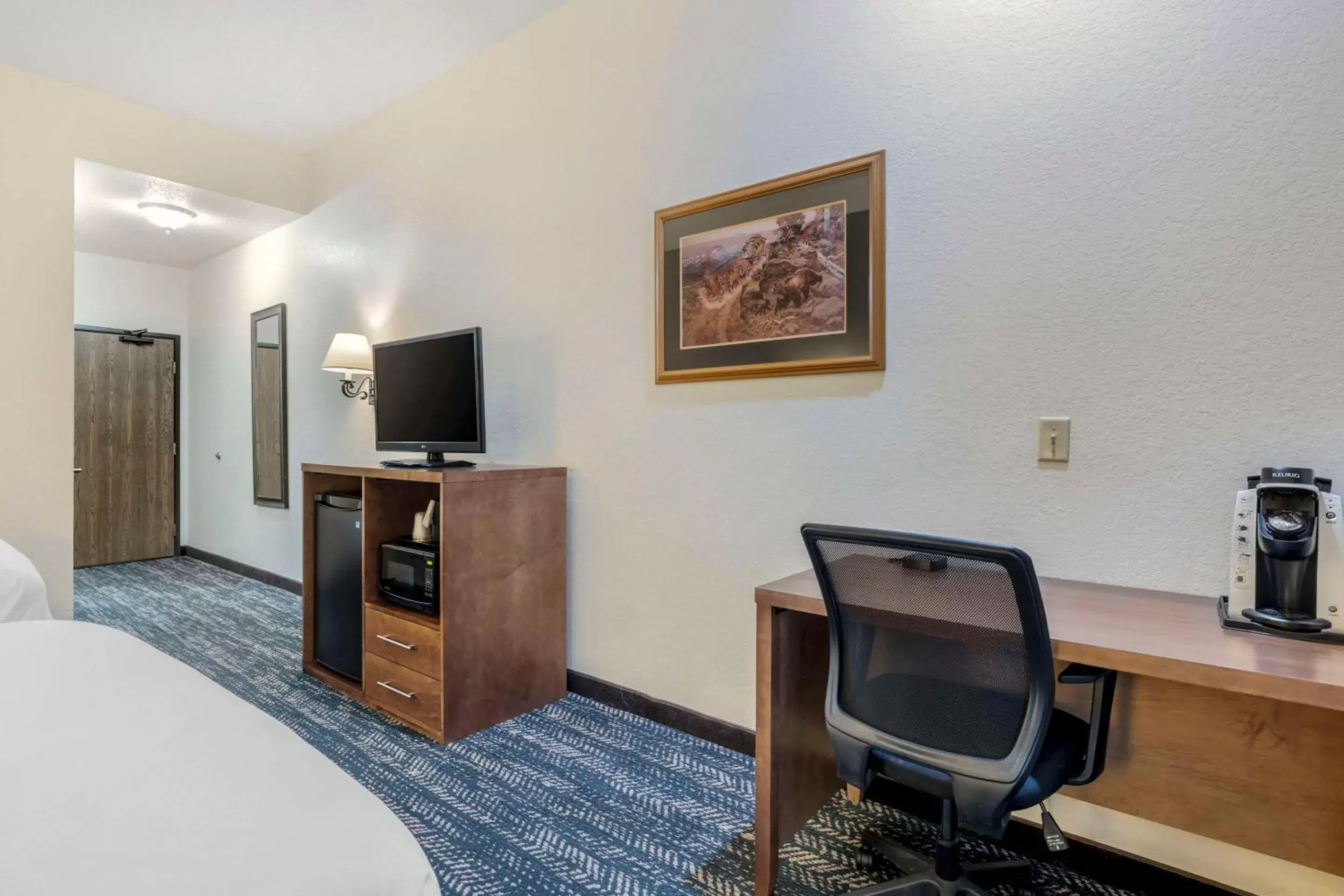 Bedroom, TV/Entertainment Center in Comfort Inn & Suites Mt Rushmore