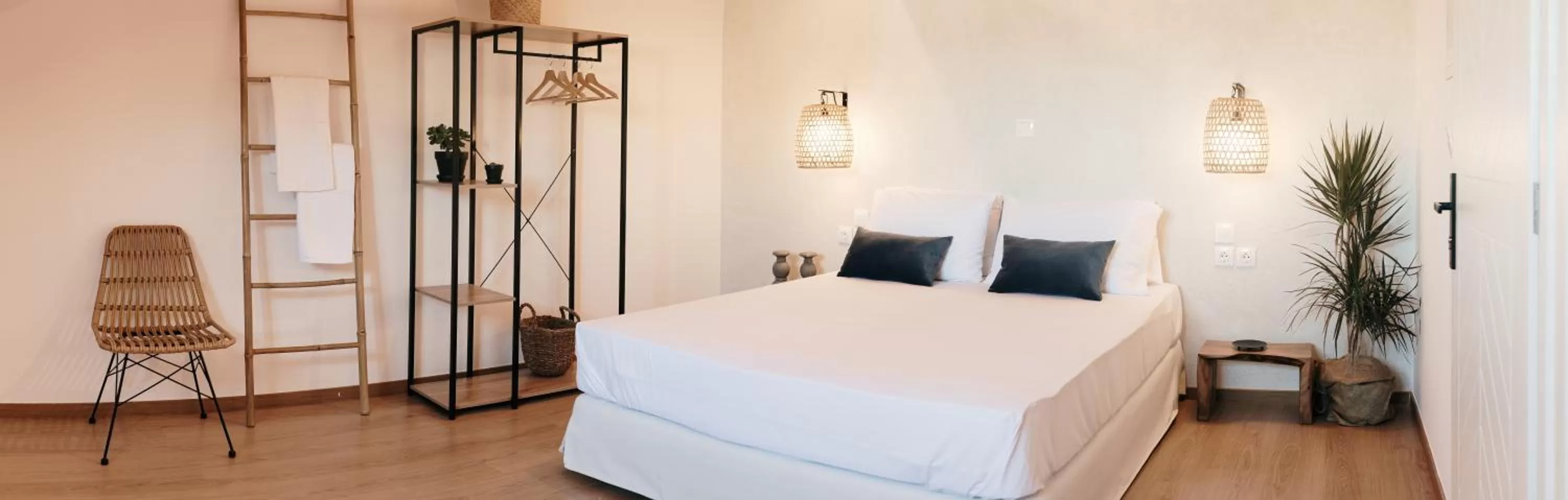 Photo of the whole room, Bed in BOĒM Boutique Hotel Lefkada