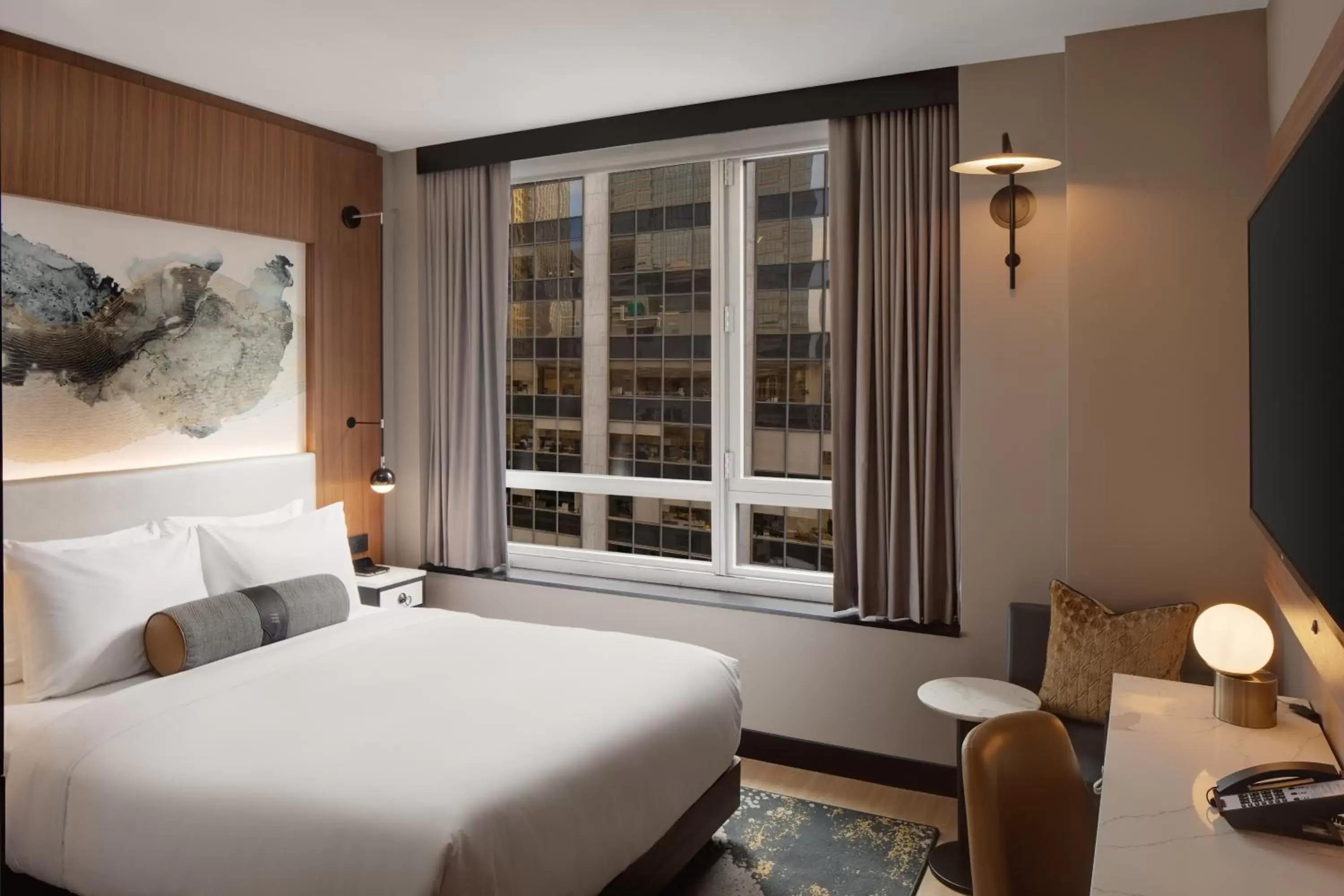 Bed in Hotel Indigo NYC Downtown - Wall Street, an IHG Hotel