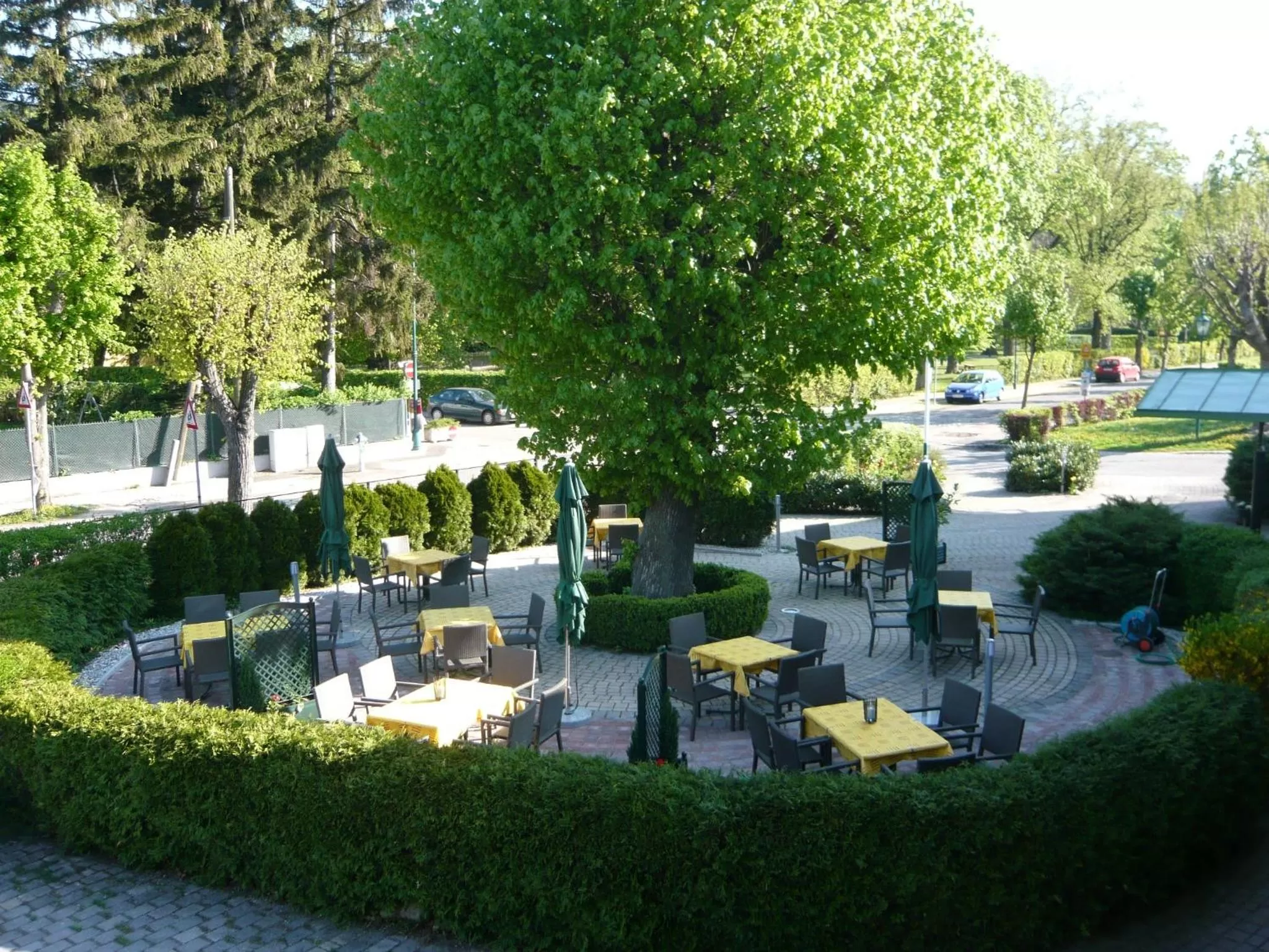 Patio in Hotel Beethoven