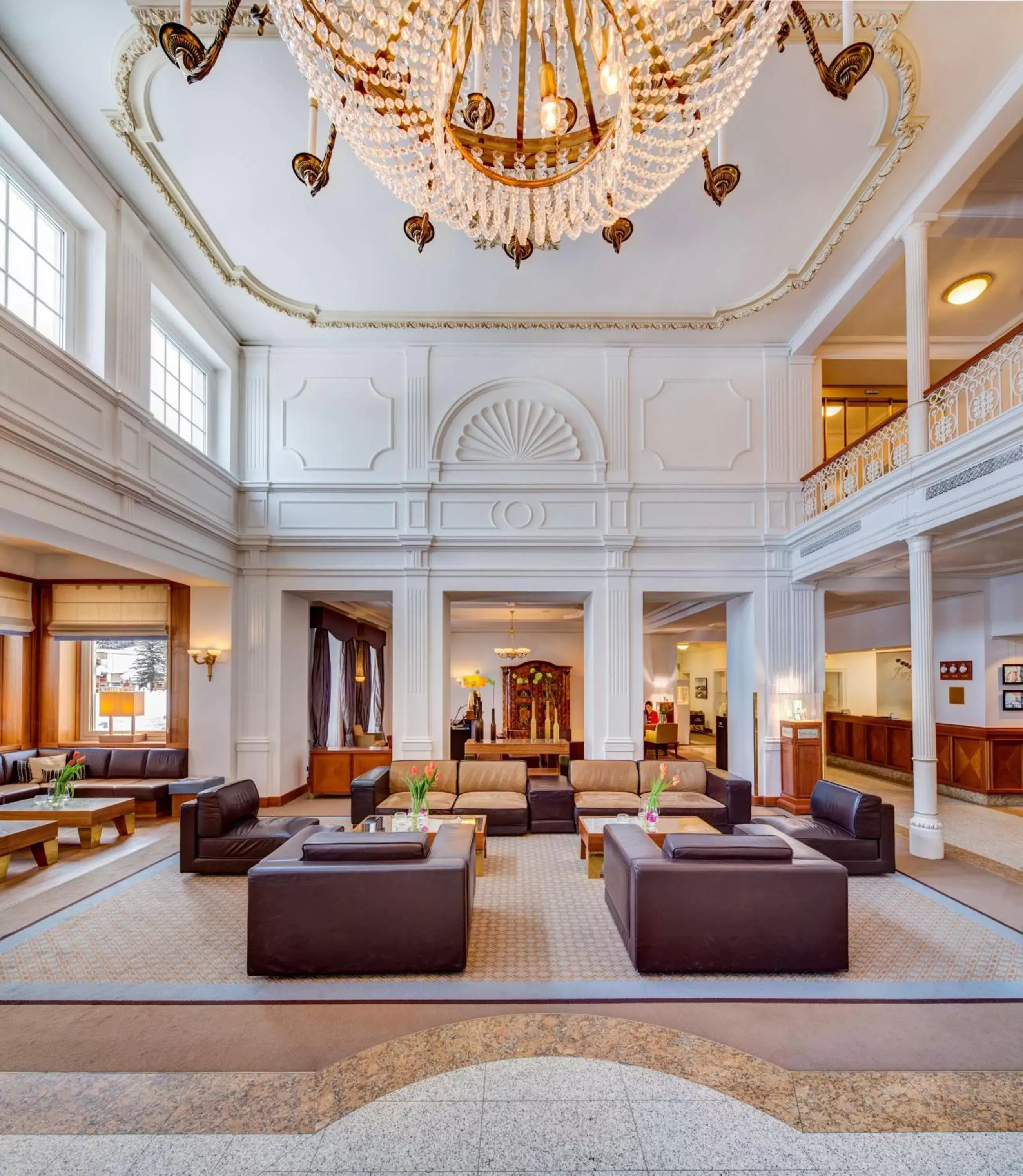 Lobby or reception, Lobby/Reception in Grand Hotel des Bains Kempinski