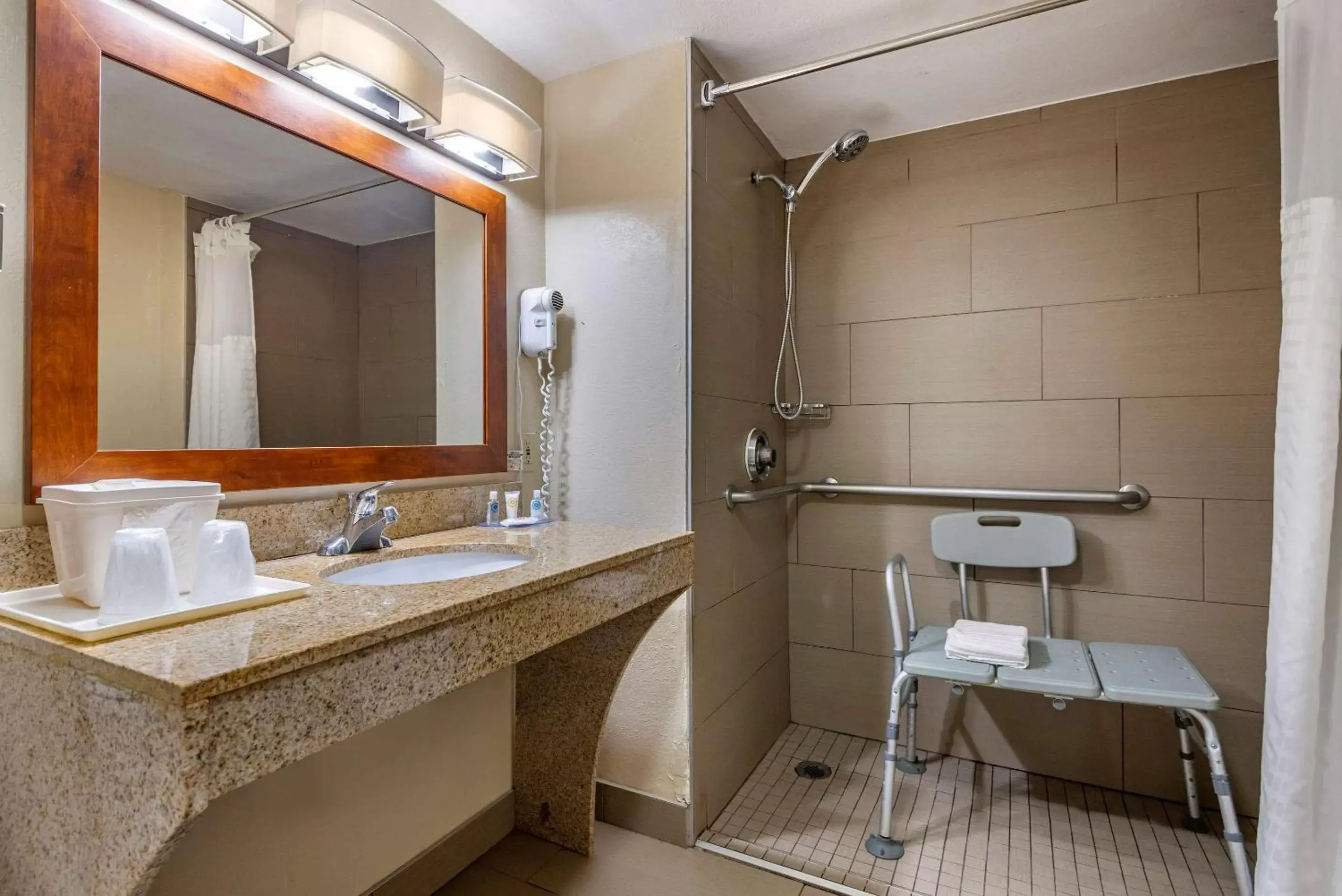 Bathroom in Comfort Inn Matthews / Charlotte