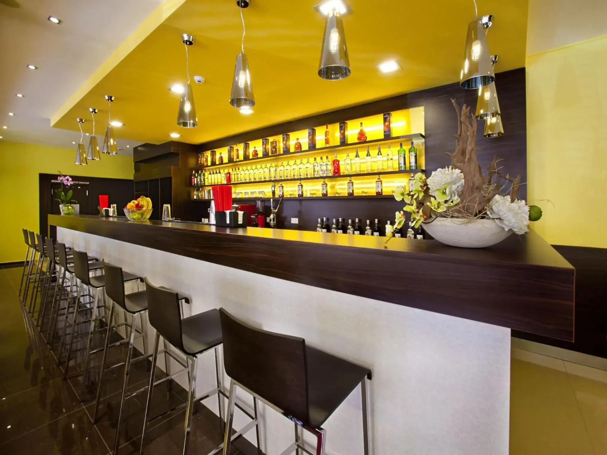 Dining area, Lounge/Bar in Hotel Viktor