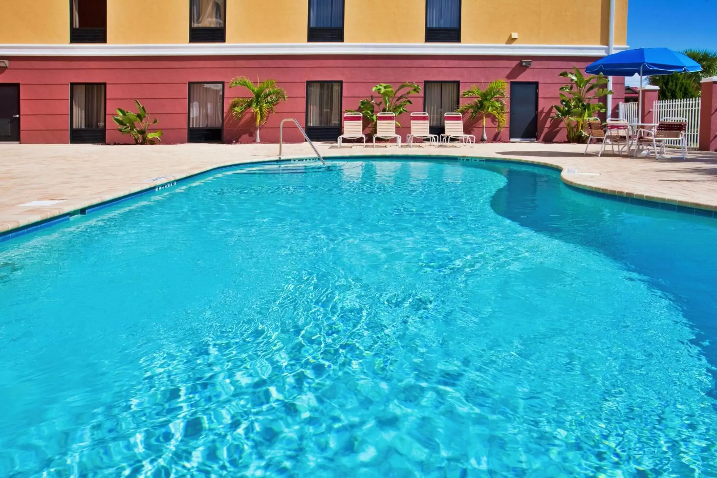 Swimming Pool in Holiday Inn Express Hotel & Suites Port Richey, an IHG Hotel