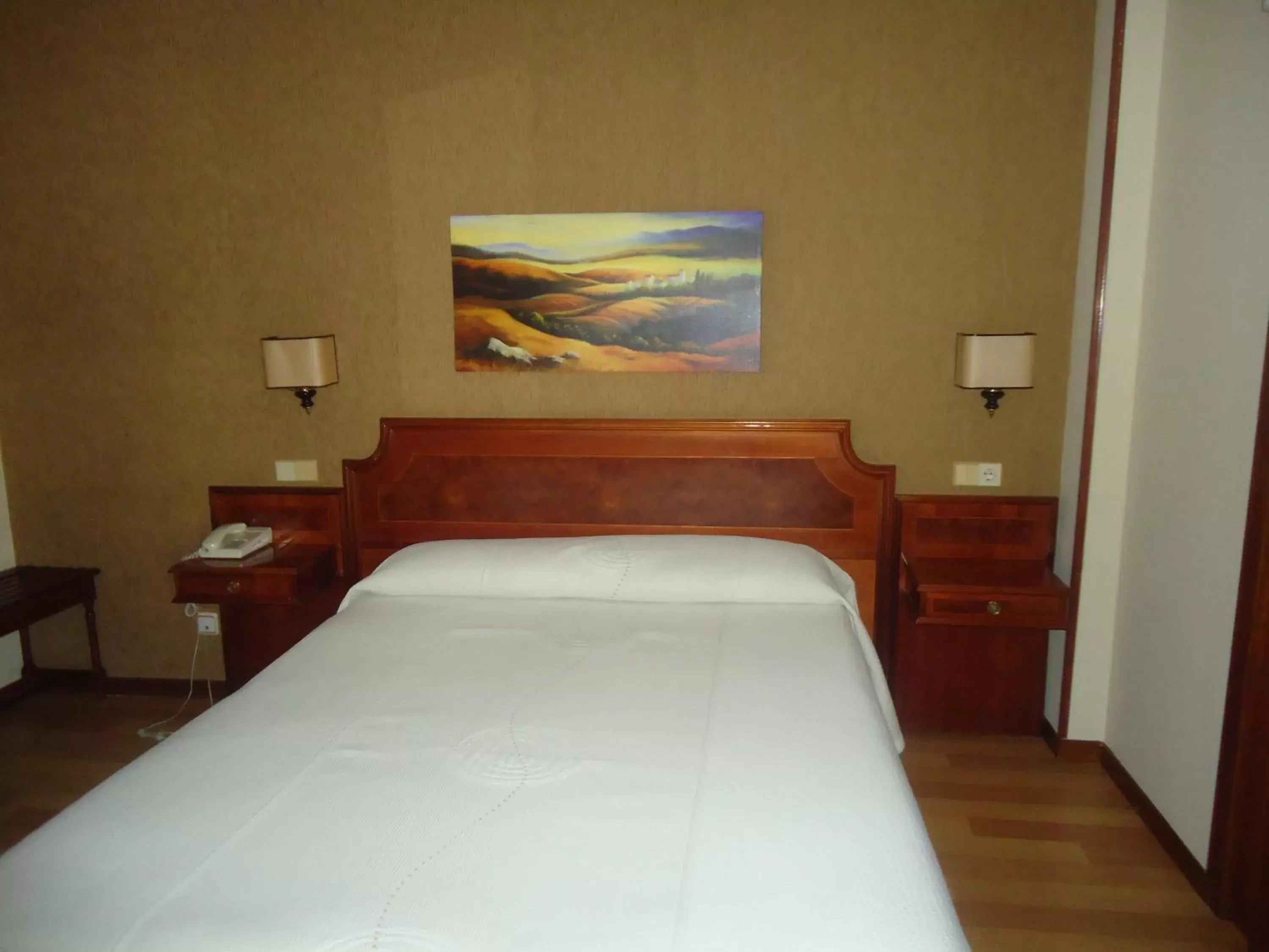 Bed in Hotel Begoña