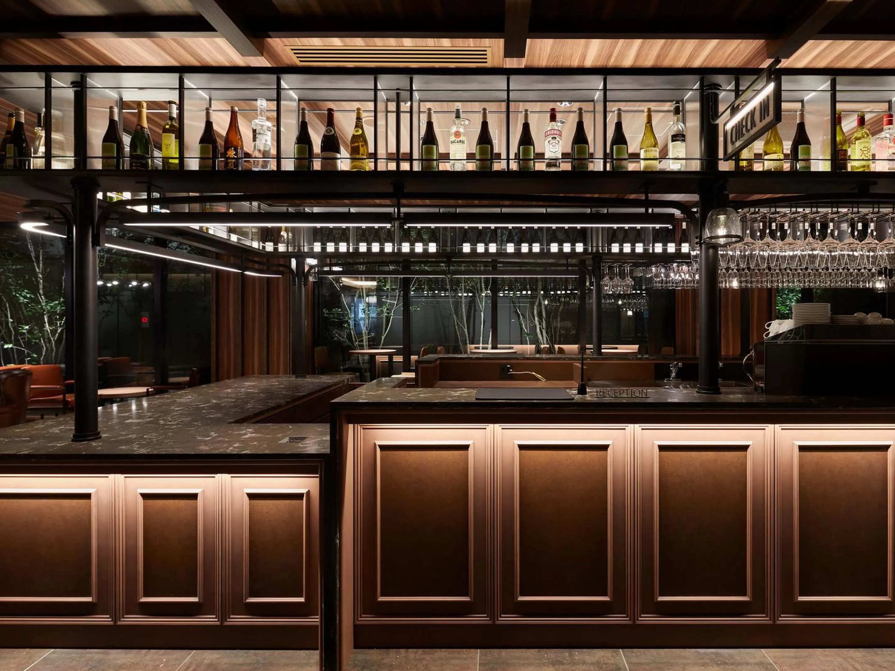 Lounge or bar in Susukino Granbell Hotel