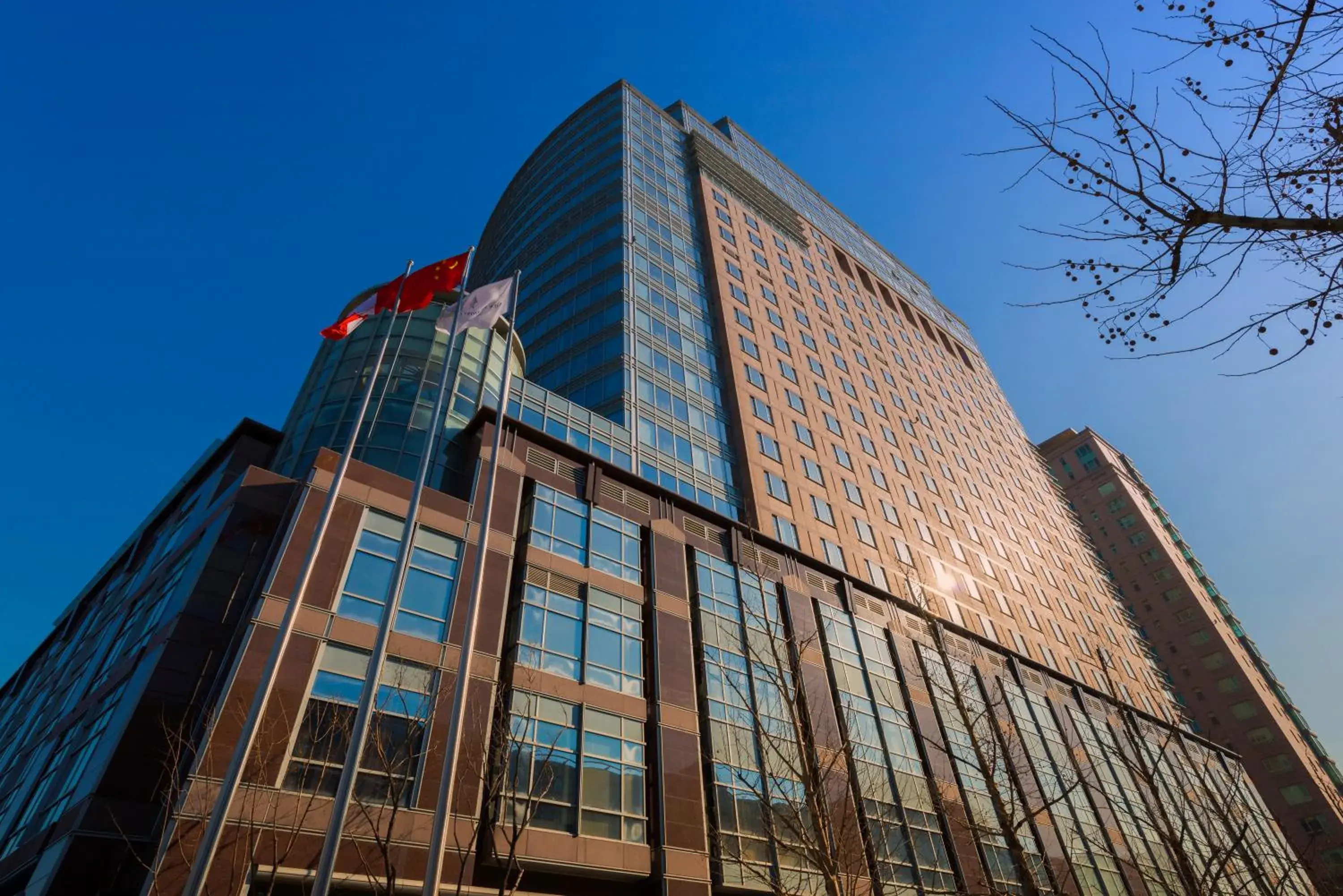 Facade/entrance in Four Seasons Hotel Beijing Facade/entrance in Four Seasons Hotel Beijing
