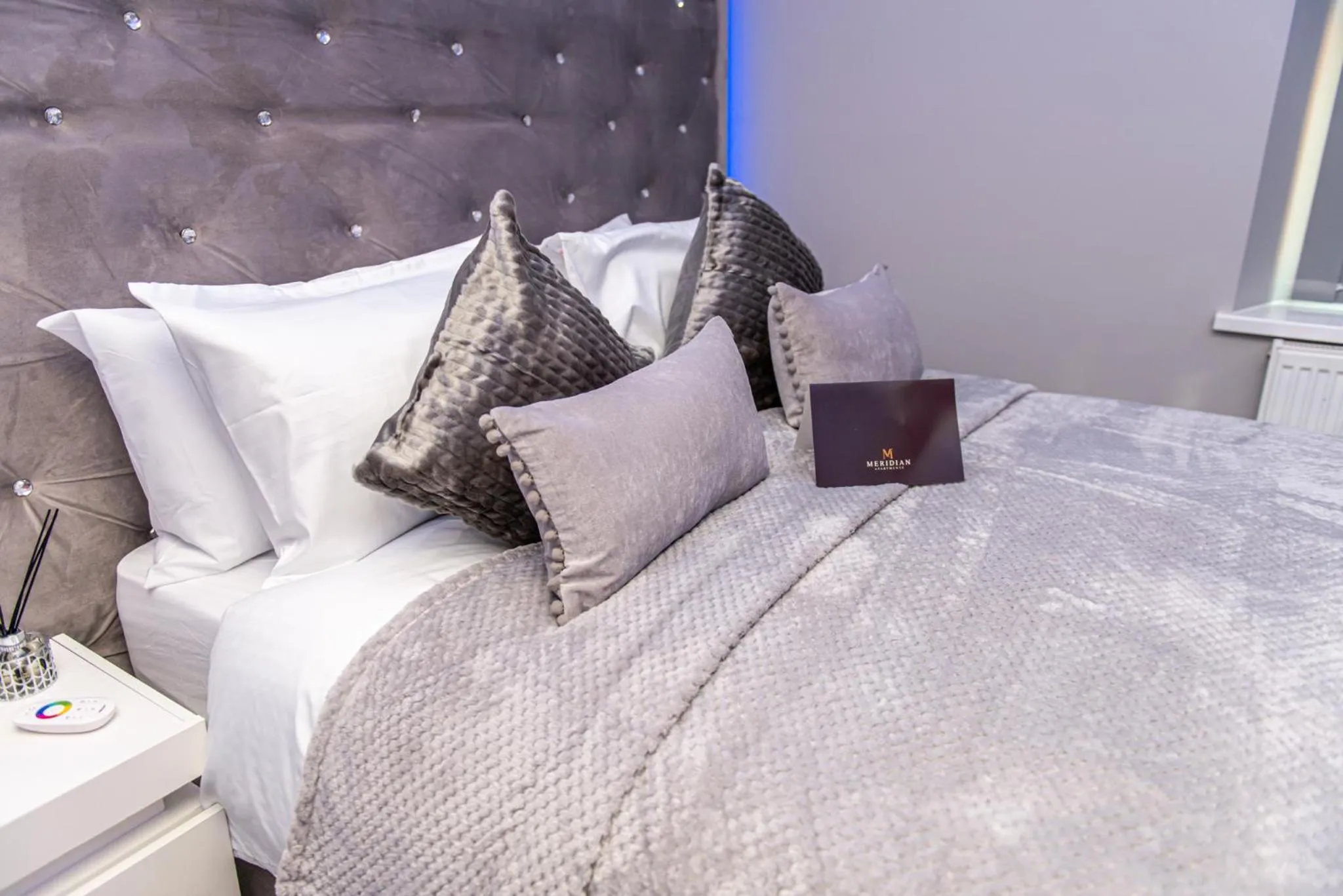 Bed in Meridian Serviced Apartments
