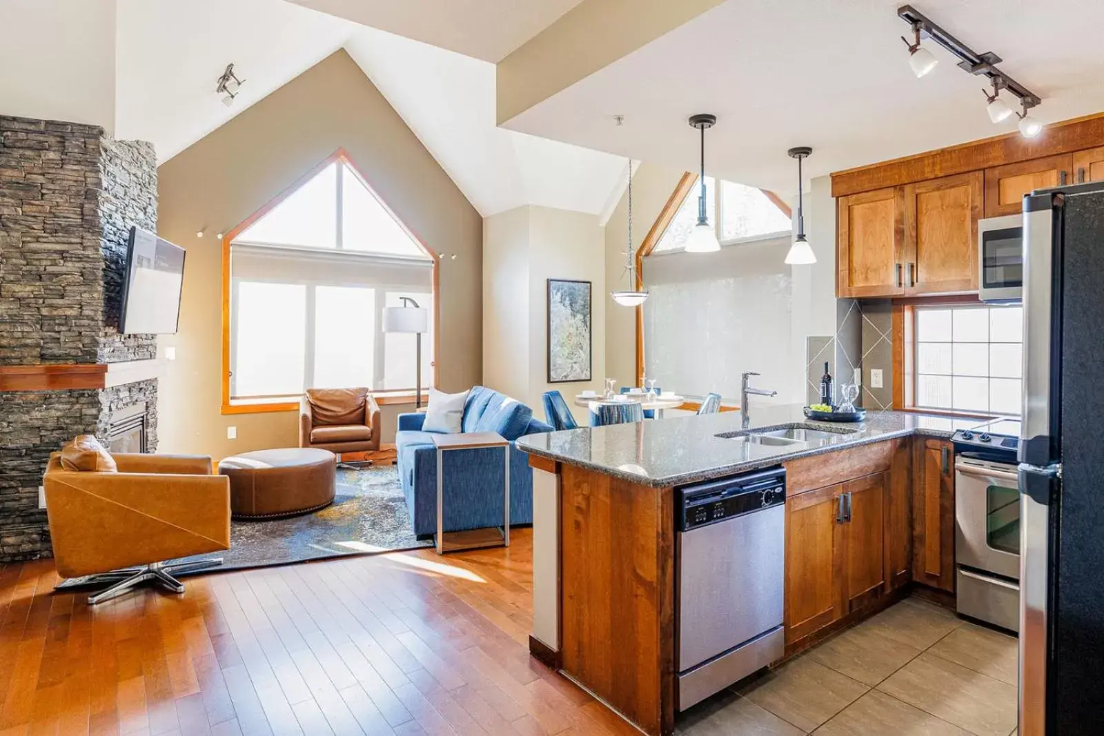 Kitchen or kitchenette, Kitchen/Kitchenette in Stoneridge Mountain Resort