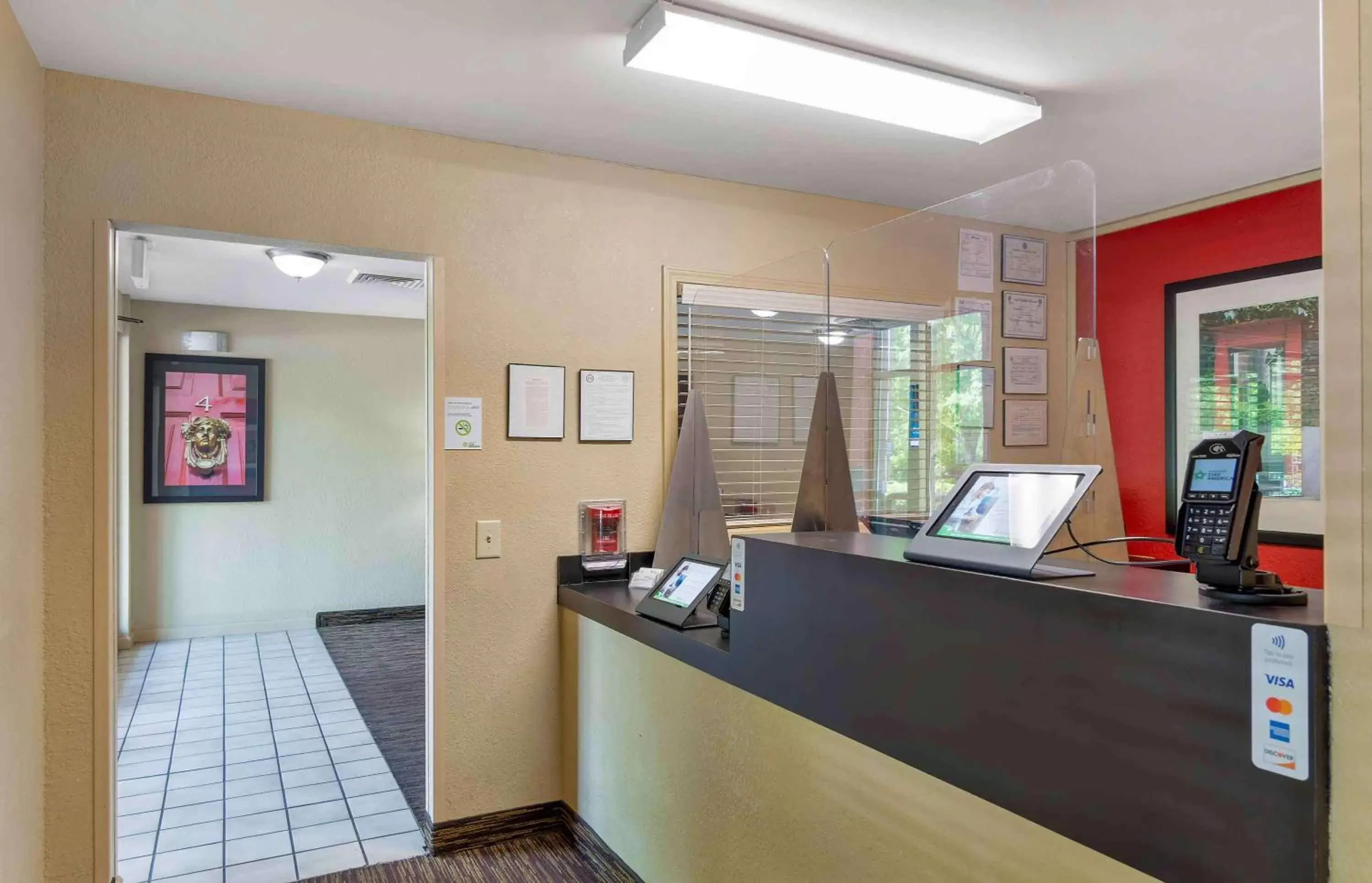 Lobby or reception, Lobby/Reception in Extended Stay America Suites - Atlanta - Kennesaw Chastain Rd