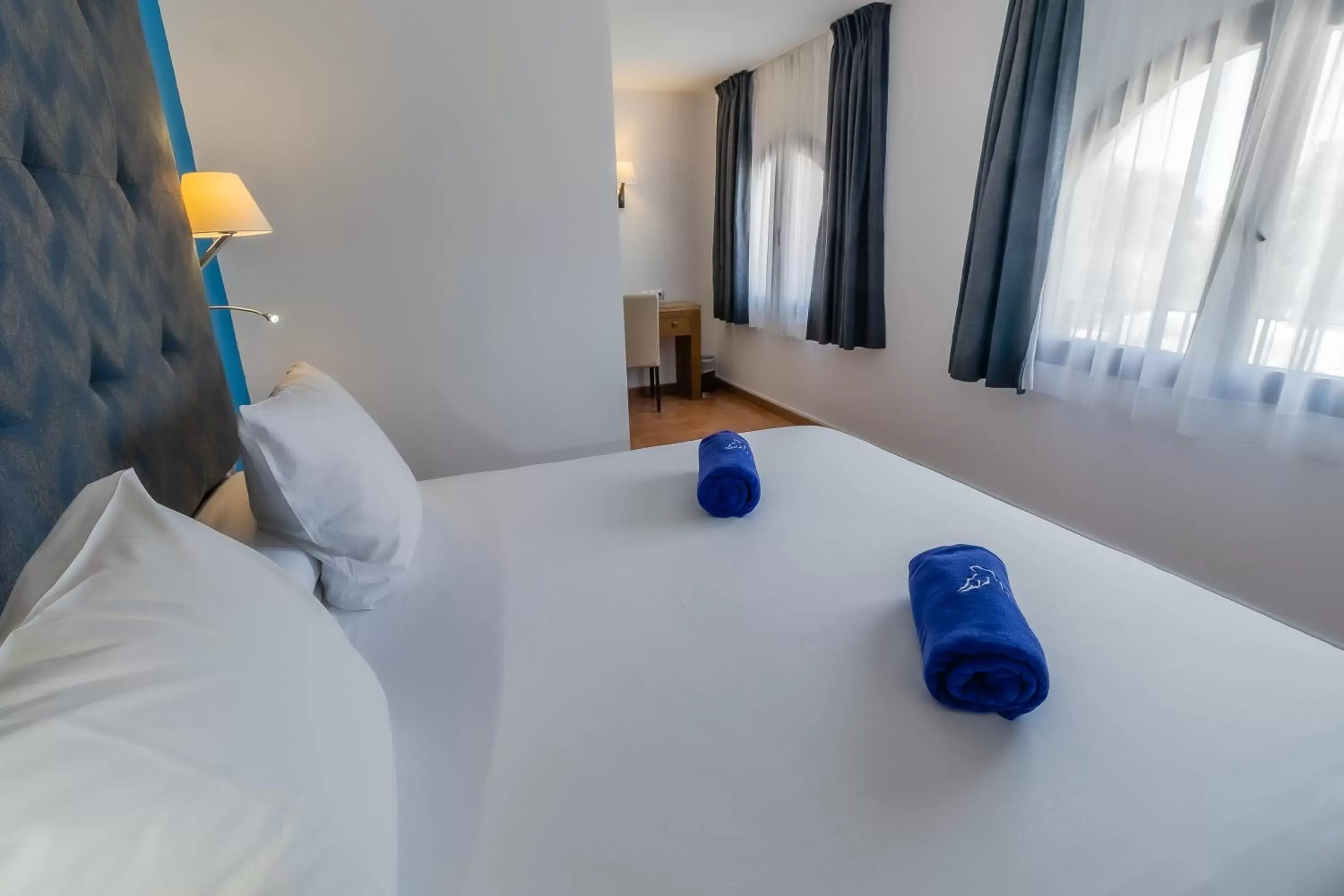 Bed in Paloma Blanca Boutique Hotel- Adults Recommended