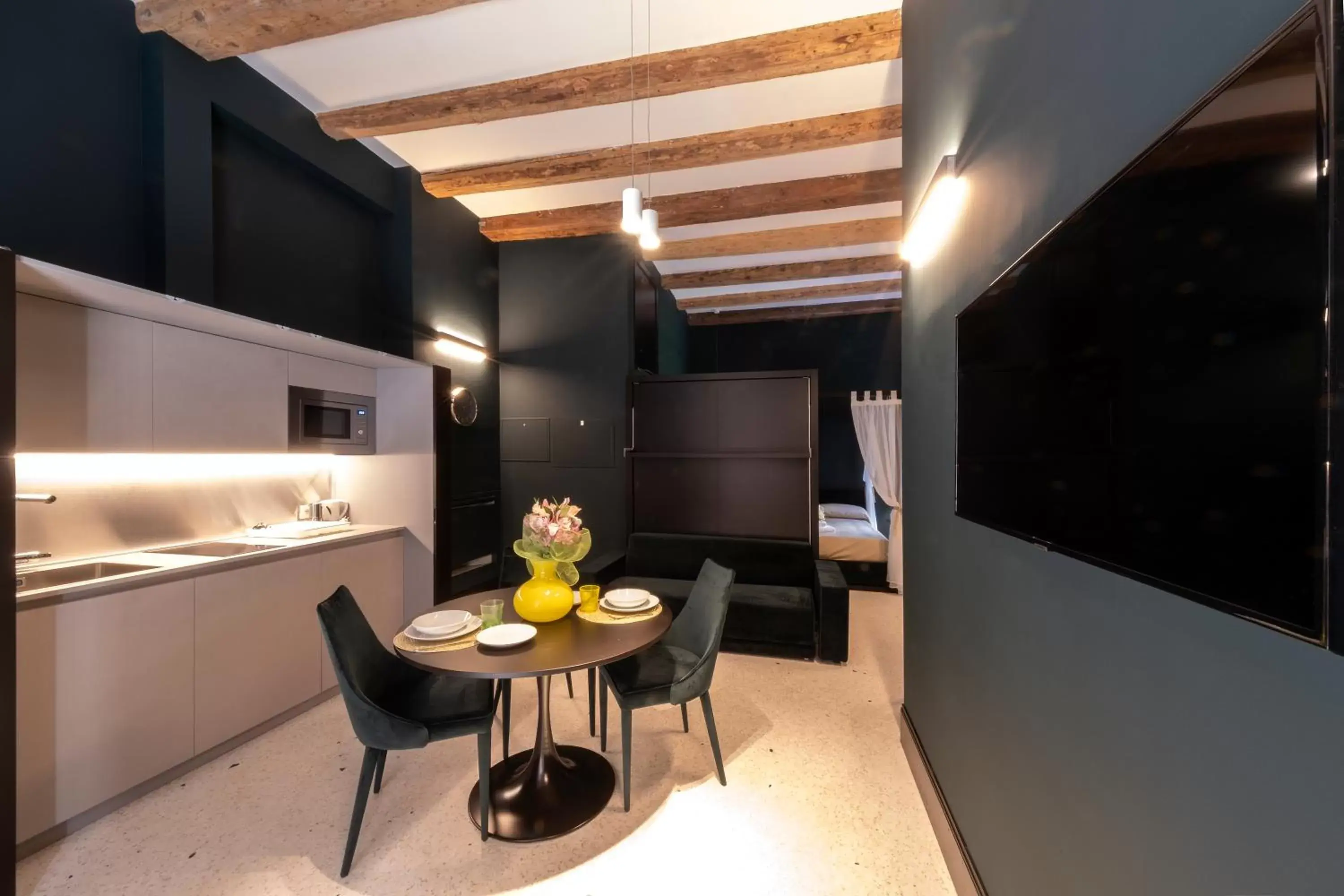 Kitchen or kitchenette, Kitchen/Kitchenette in Residence Poli Venezia