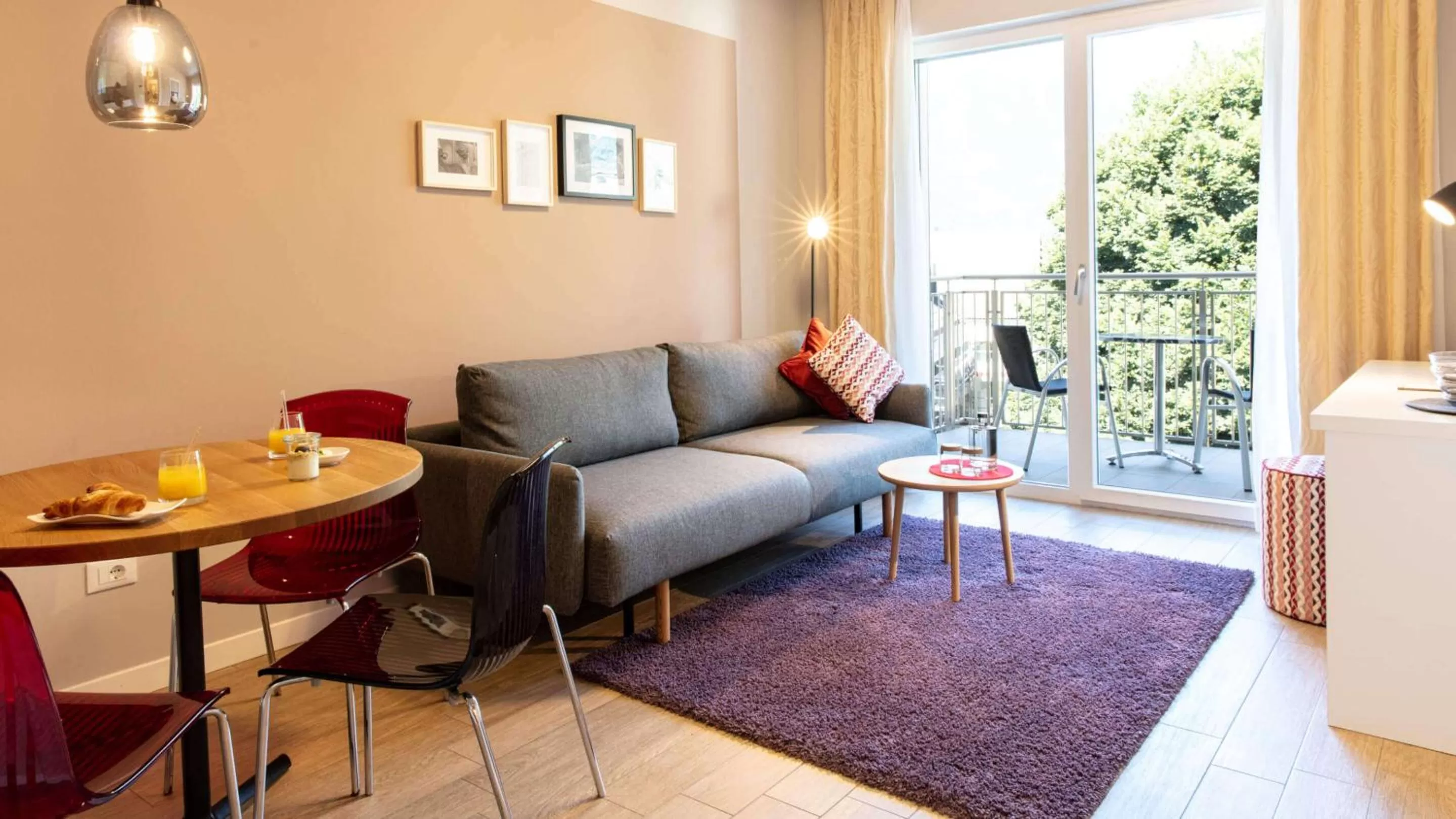 Balcony/Terrace in City Hotel Merano