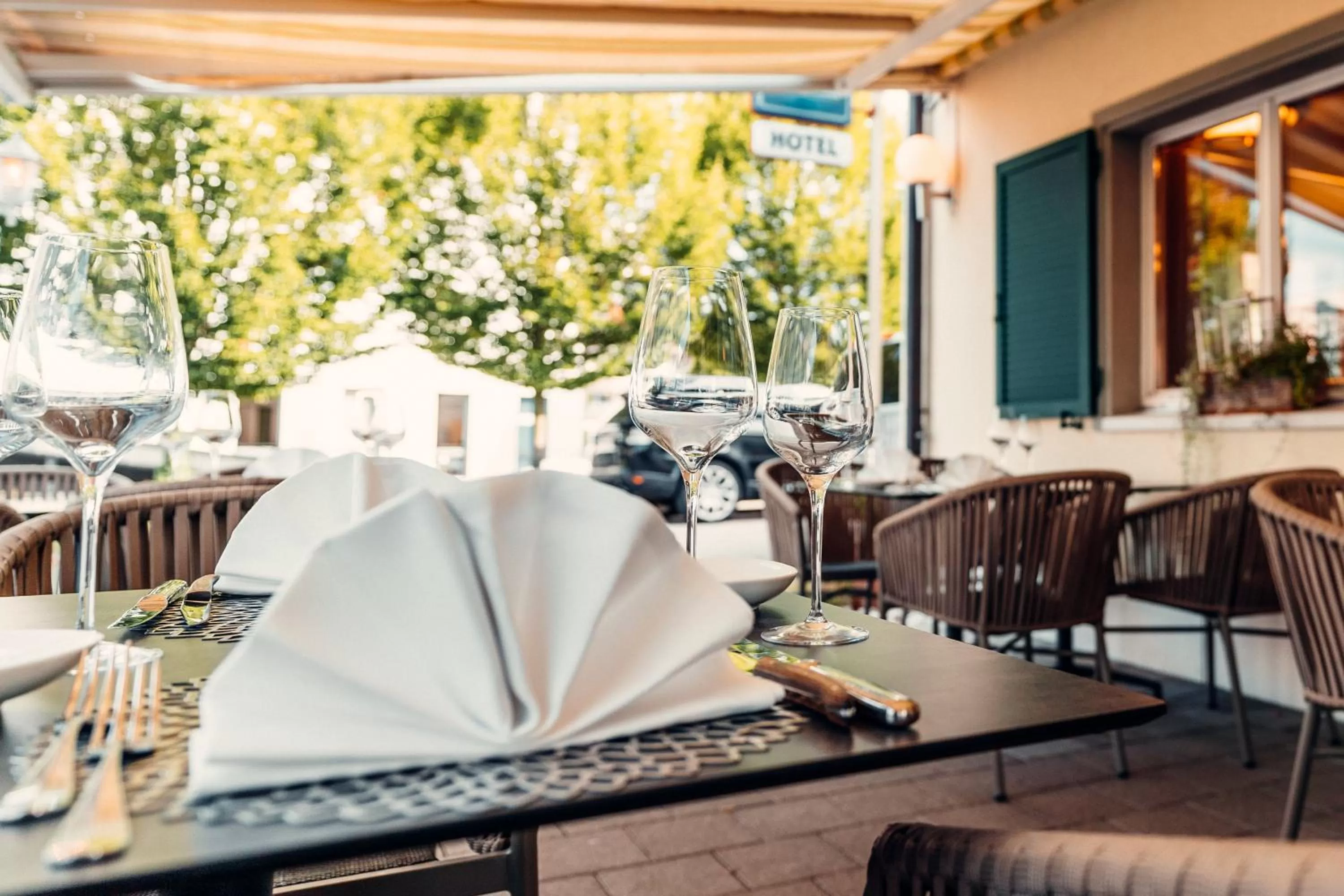 Balcony/Terrace in Hotel Rössli Luterbach