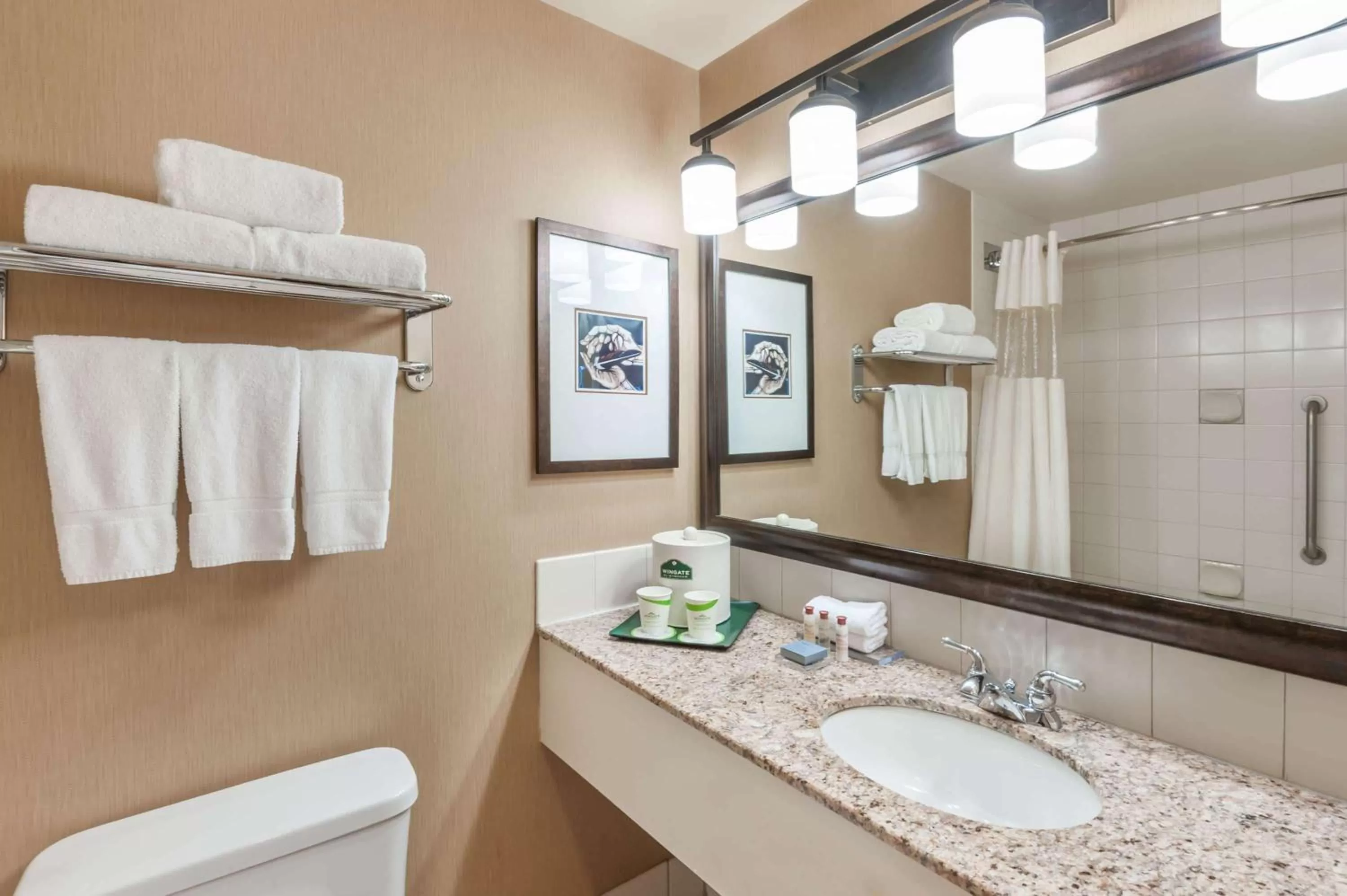 Bathroom in Wingate by Wyndham - Edmonton West