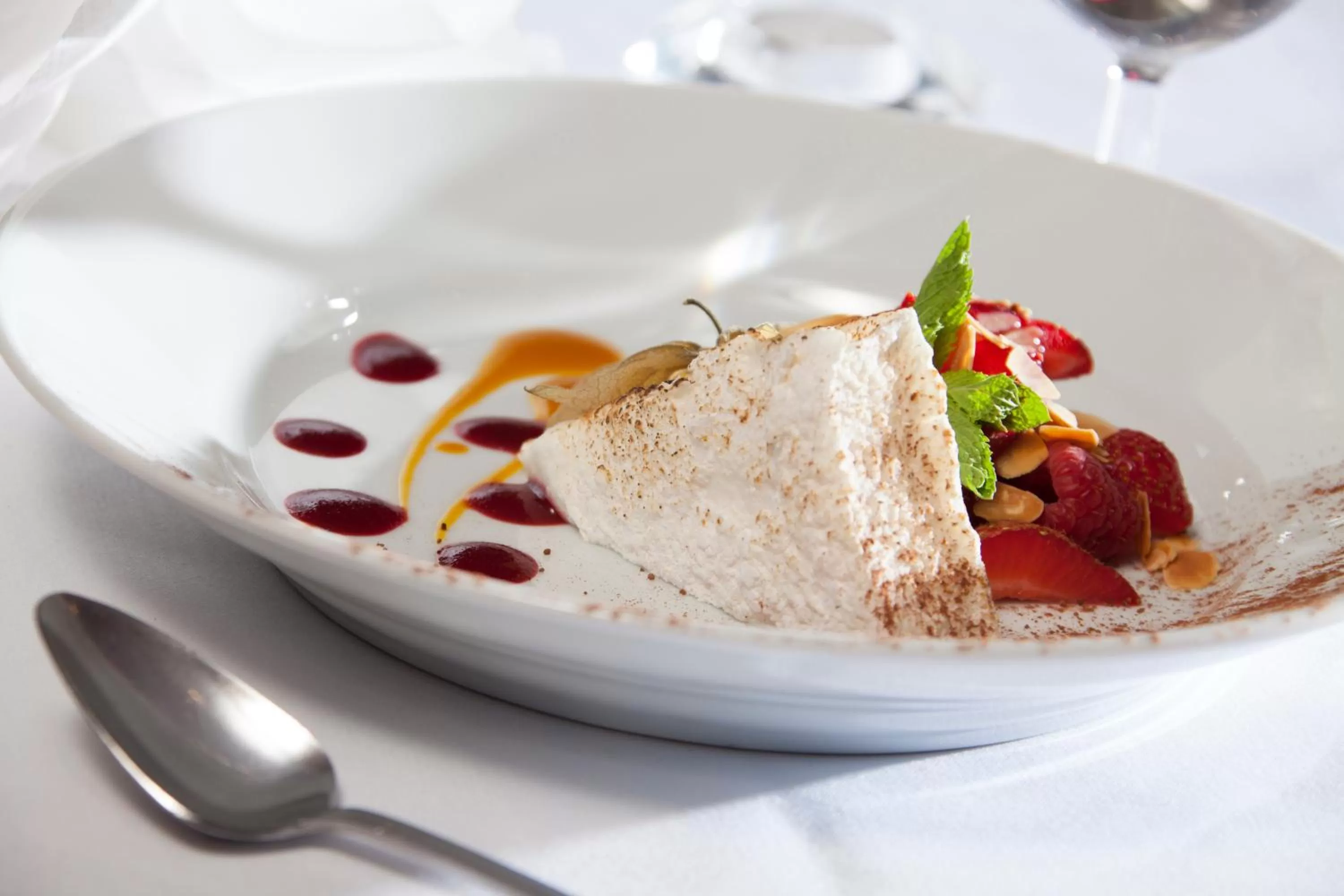 Food close-up in The Diplomat Hotel Restaurant & Spa