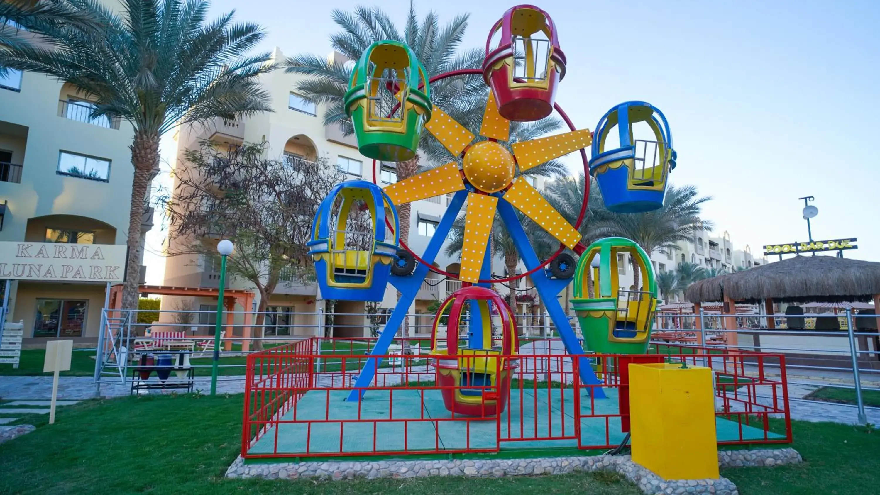 Children play ground, Children's Play Area in El Karma Beach Resort & Aqua Park - Hurghada