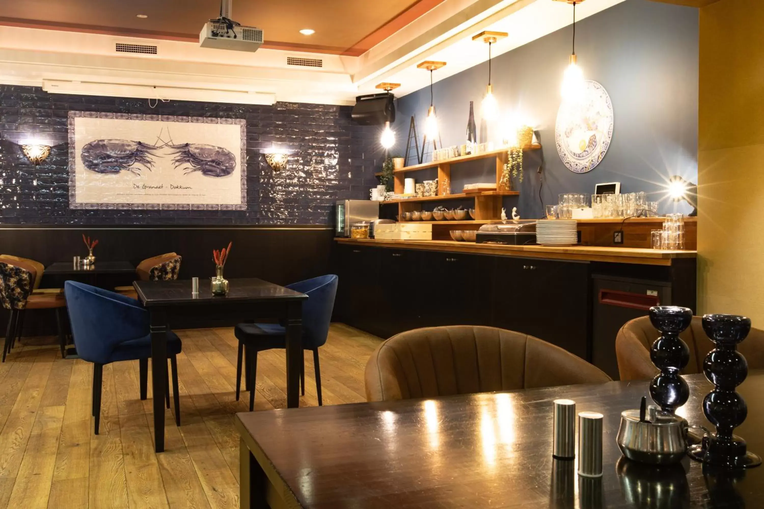 Lobby or reception, Restaurant/Places to Eat in Hotel Café Restaurant De Posthoorn