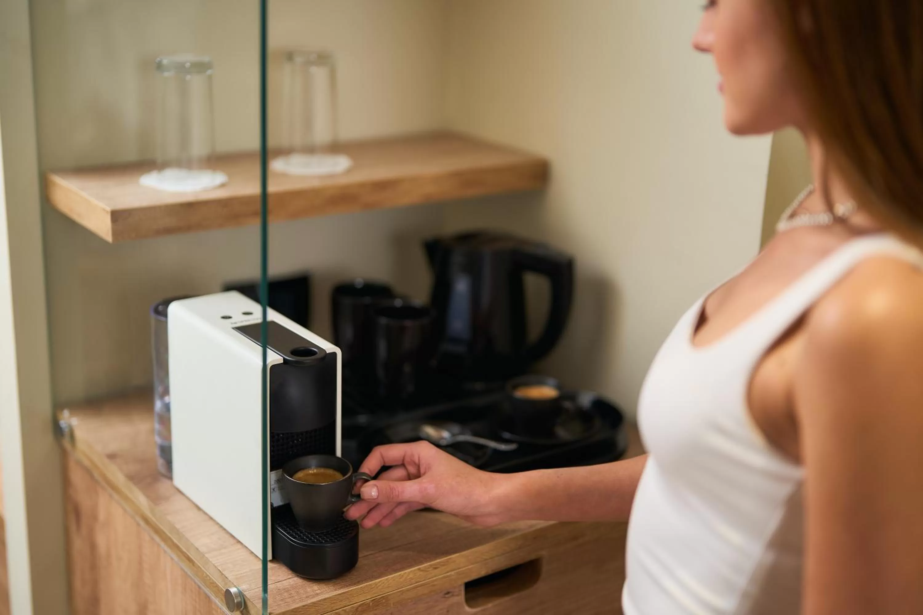 Coffee/tea facilities in Steigenberger Aldau Beach Hotel