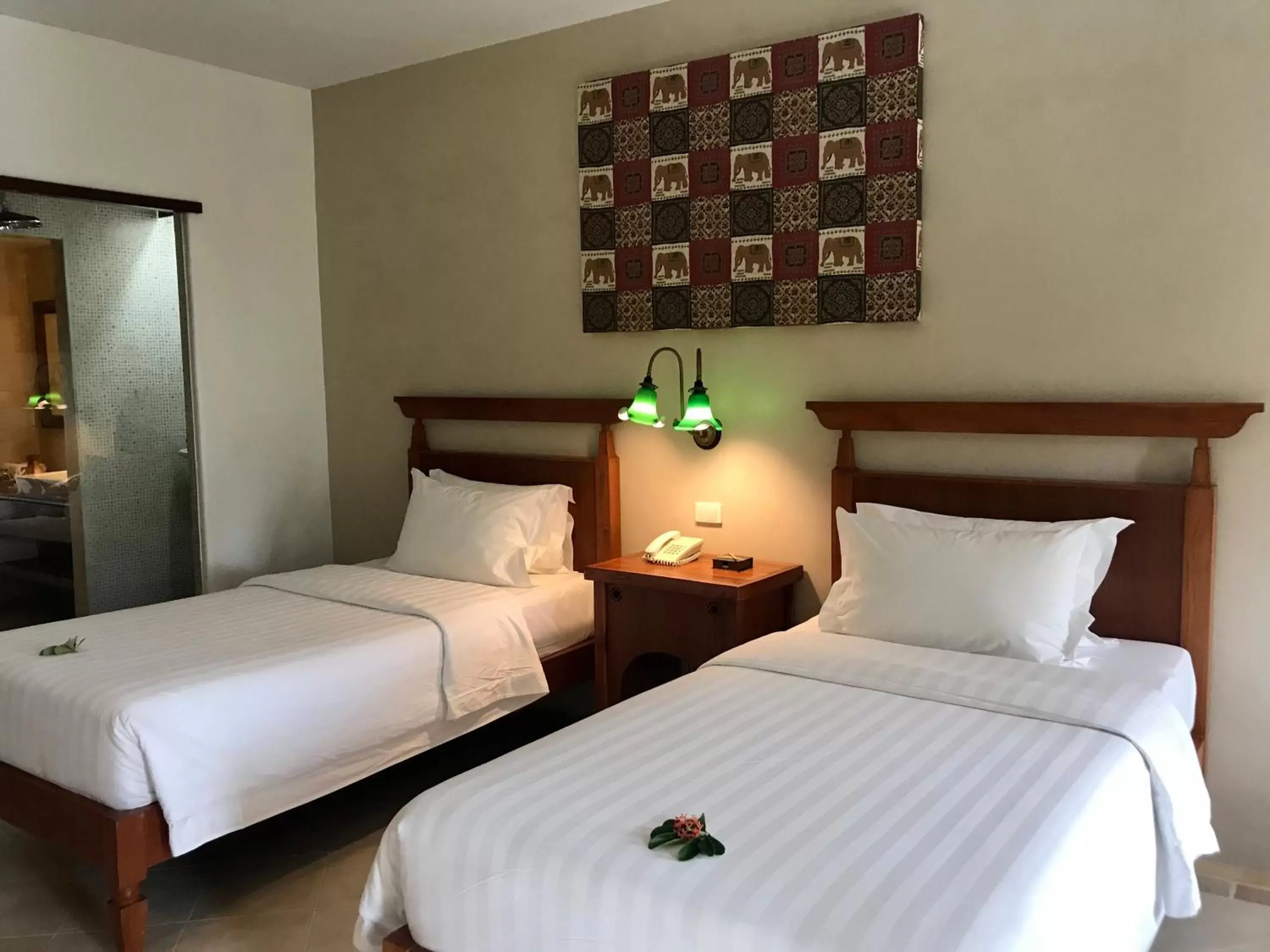 TV and multimedia, Bed in Ao Nang Colors Hotel - Aonang Beach