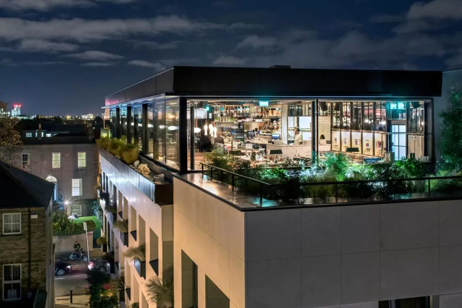 Facade/entrance in The Devlin Dublin Facade/entrance in The Devlin Dublin