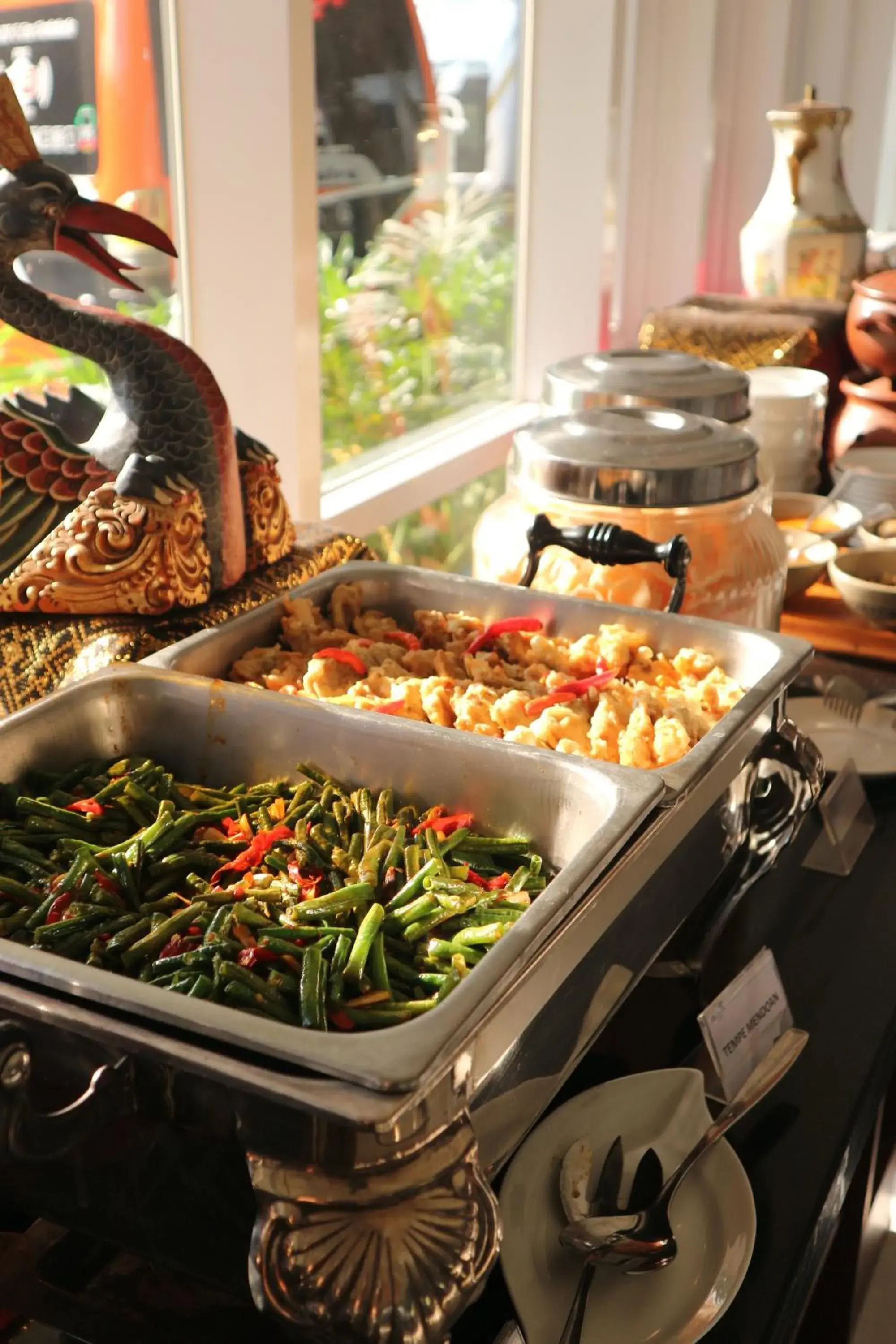 Buffet breakfast in La Lisa Hotel Surabaya