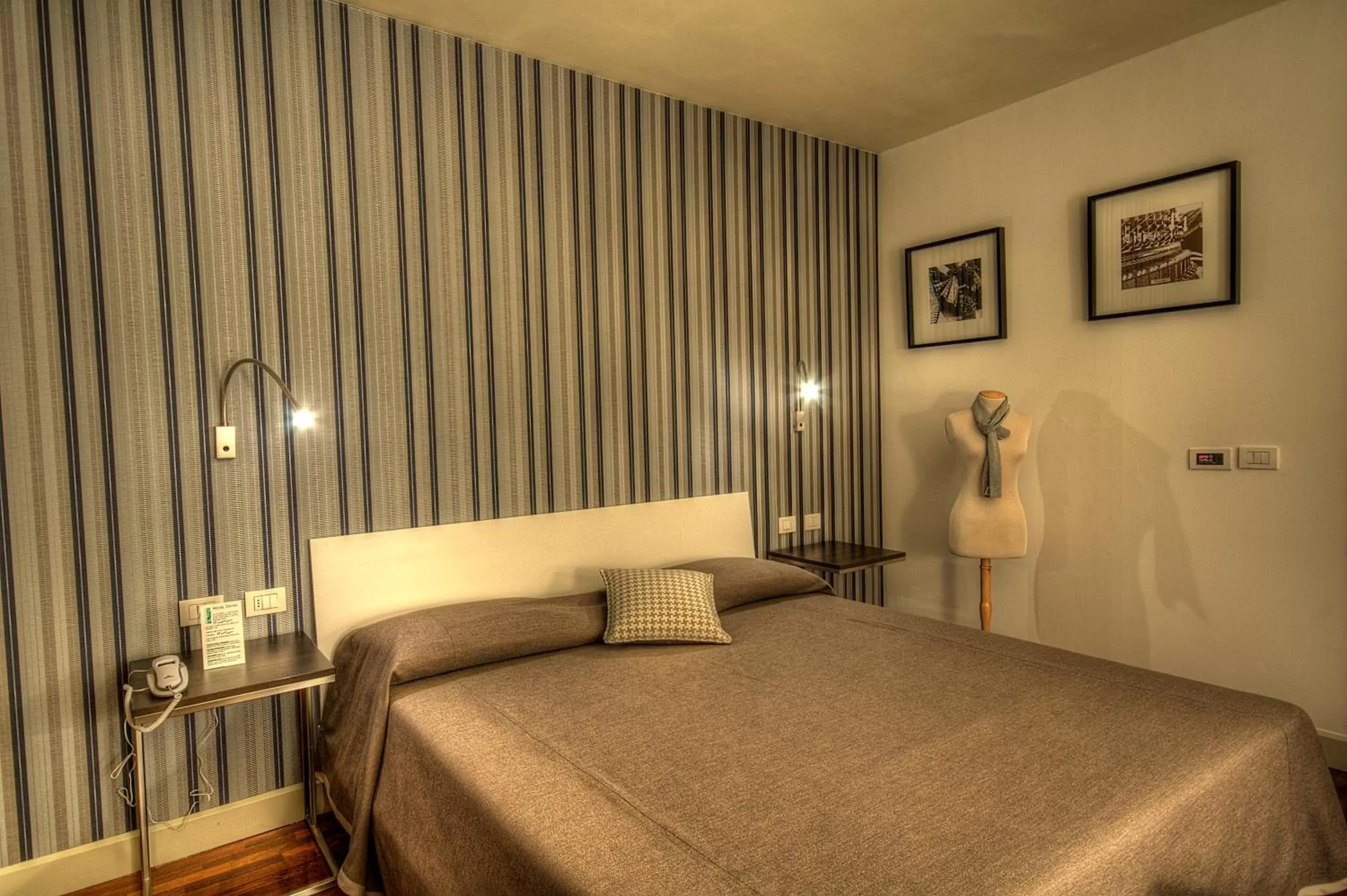 Bed in Hotel Datini