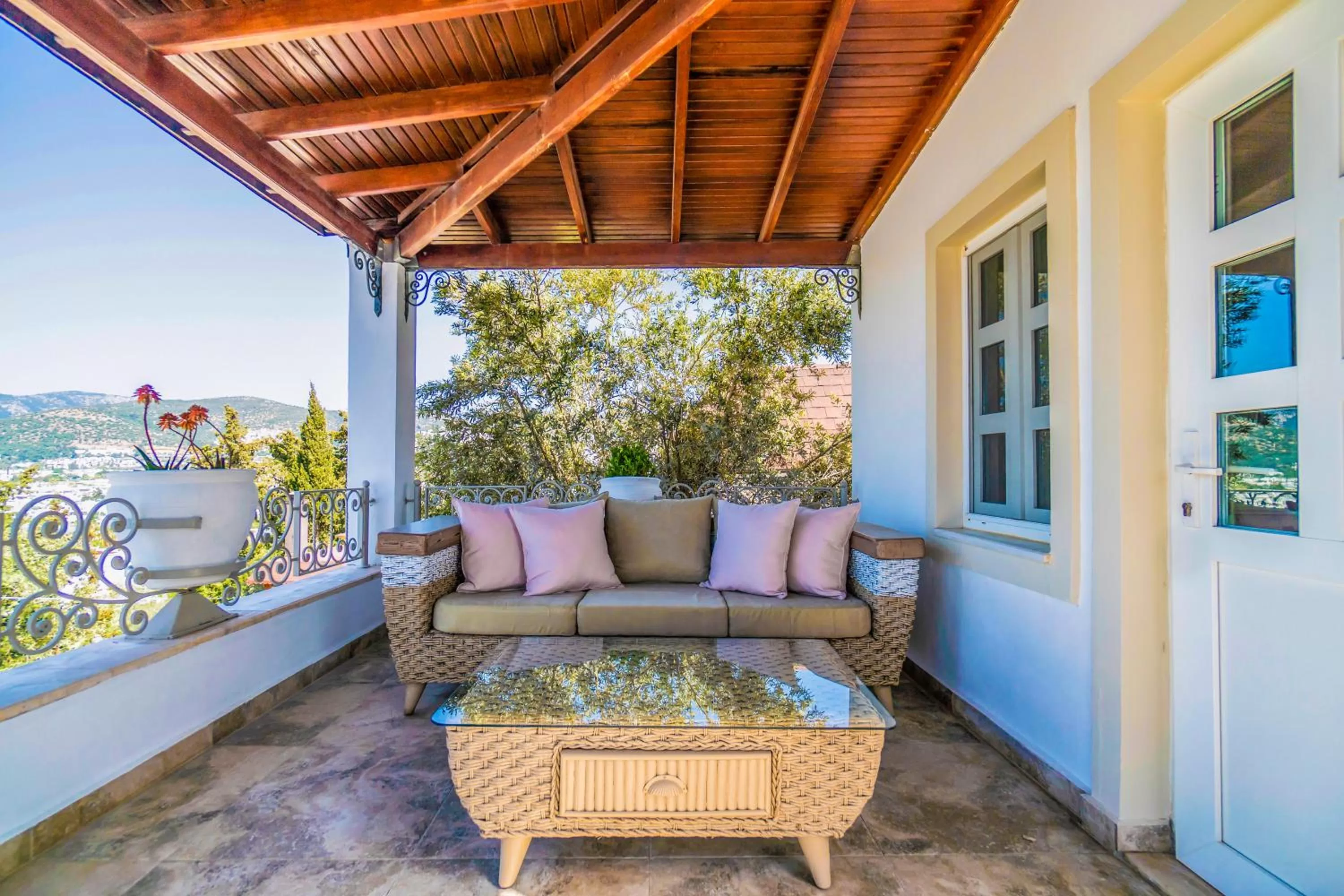 Balcony/Terrace in Manzara Boutique Hotel - Adults Only