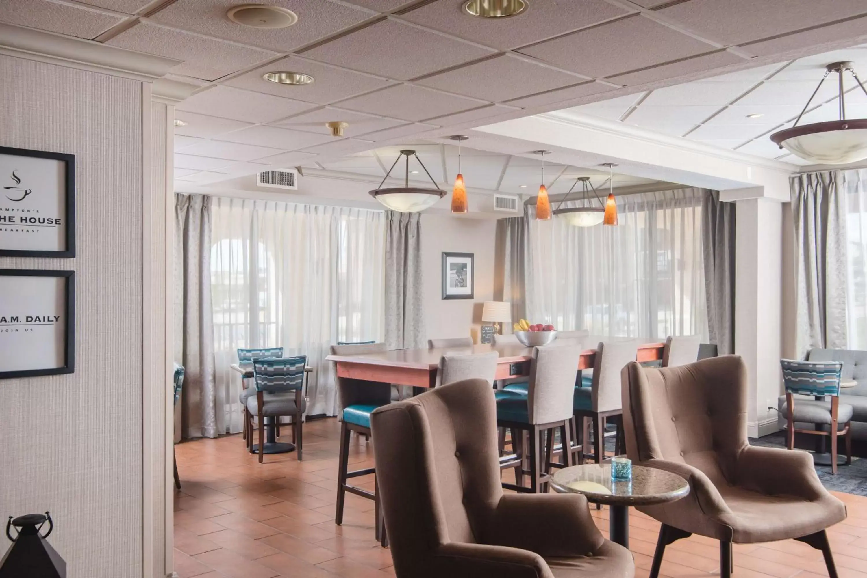 Lobby or reception in Hampton Inn Joplin