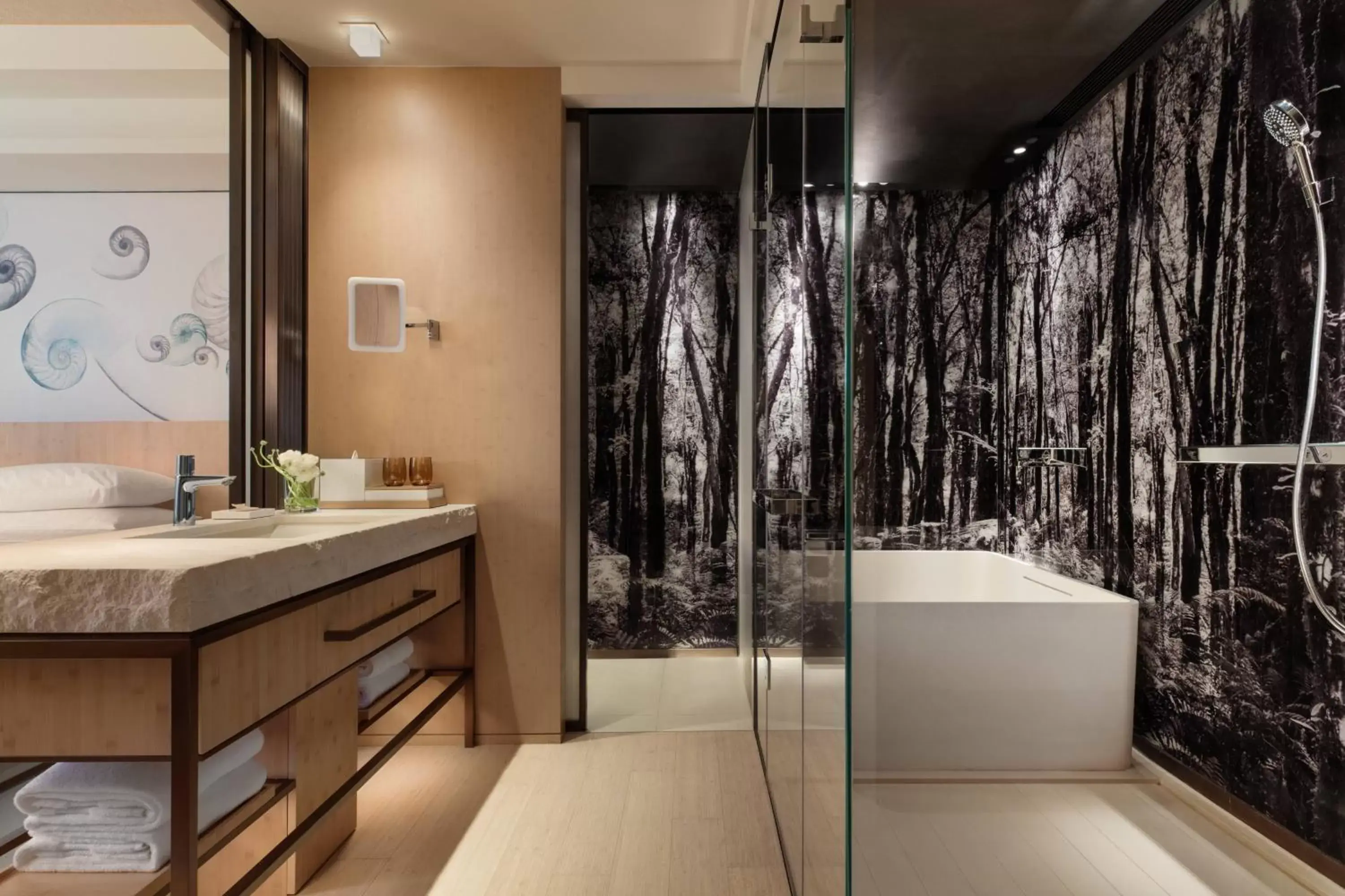 Bathroom in Hong Kong Ocean Park Marriott Hotel