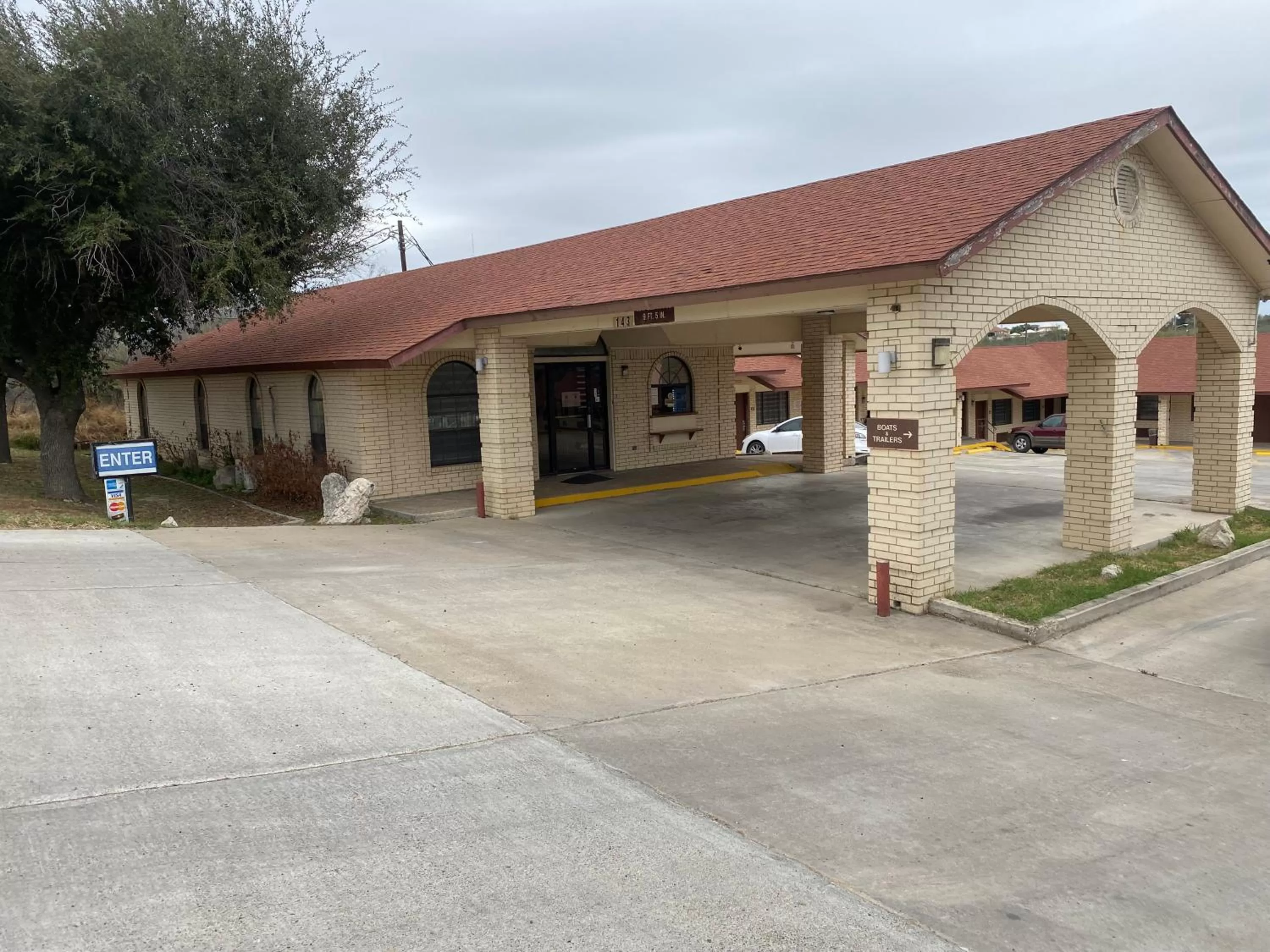 Property building in Falcon Executive Inn