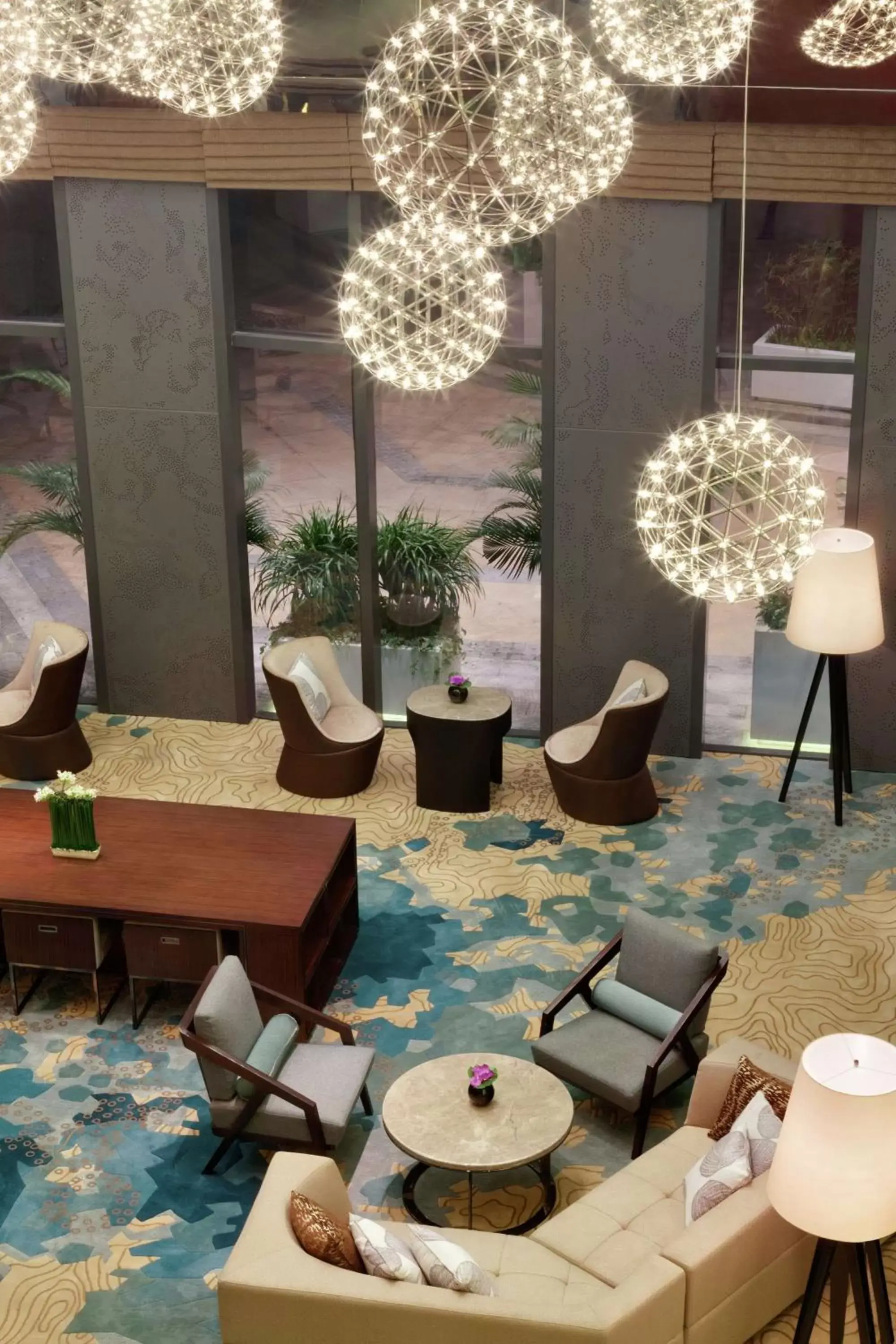 Lobby or reception in Hilton Garden Inn Shenzhen Bao'an