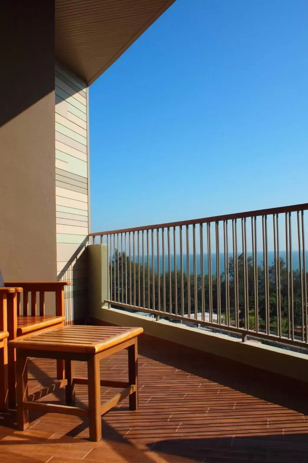 View (from property/room), Balcony/Terrace in Long Beach Cha-Am Hotel