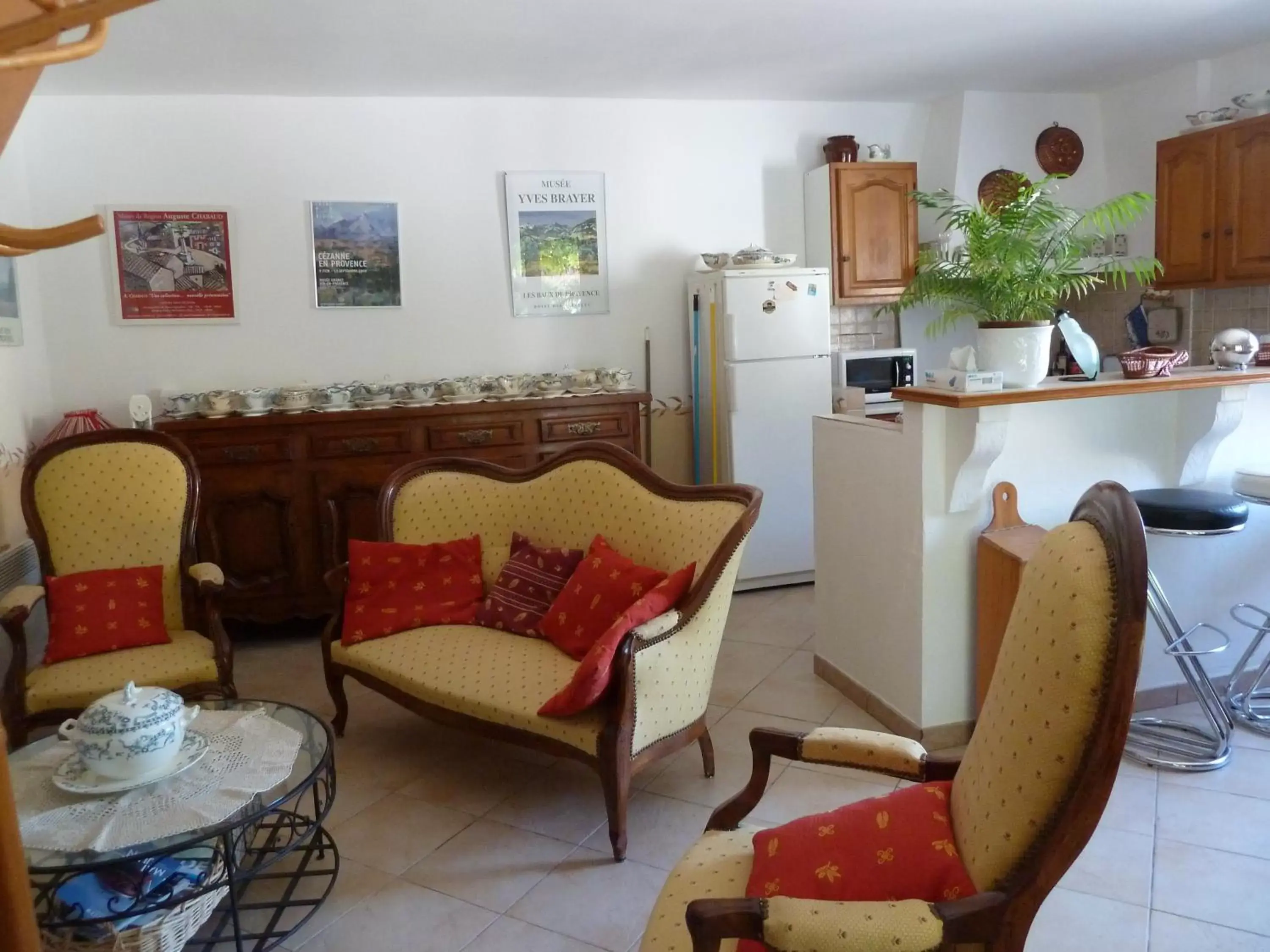 Living room, Seating Area in Les Cigales