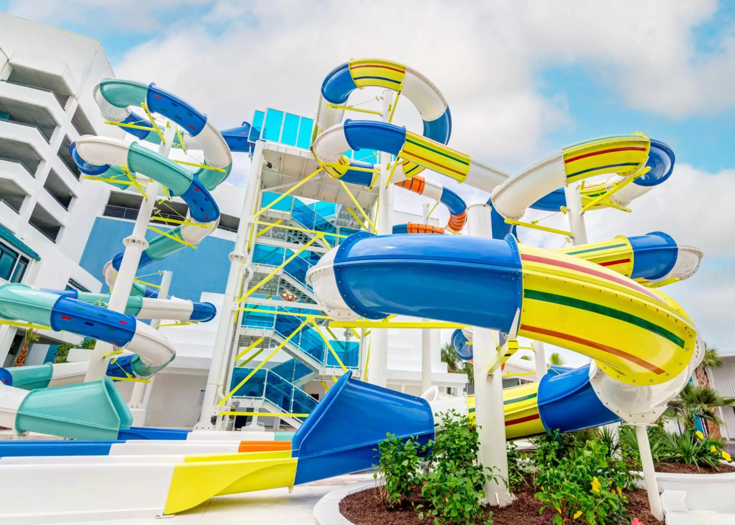 Aqua park in Landmark Resort