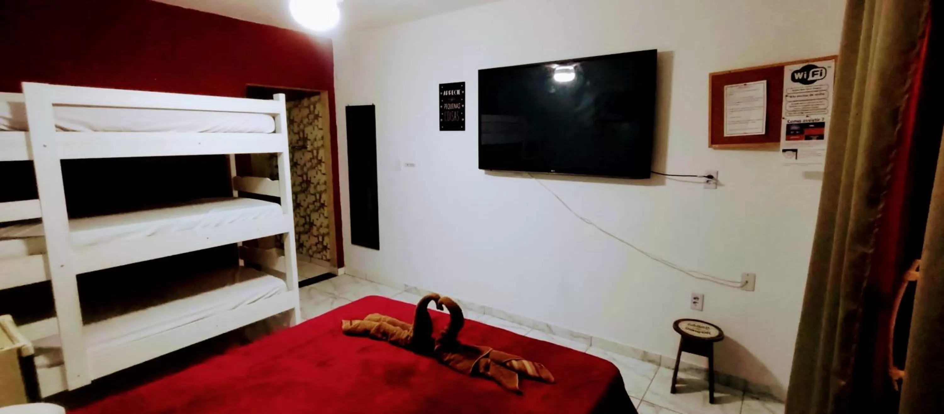 Photo of the whole room, Bed in Pousada Bela Vista Maricá