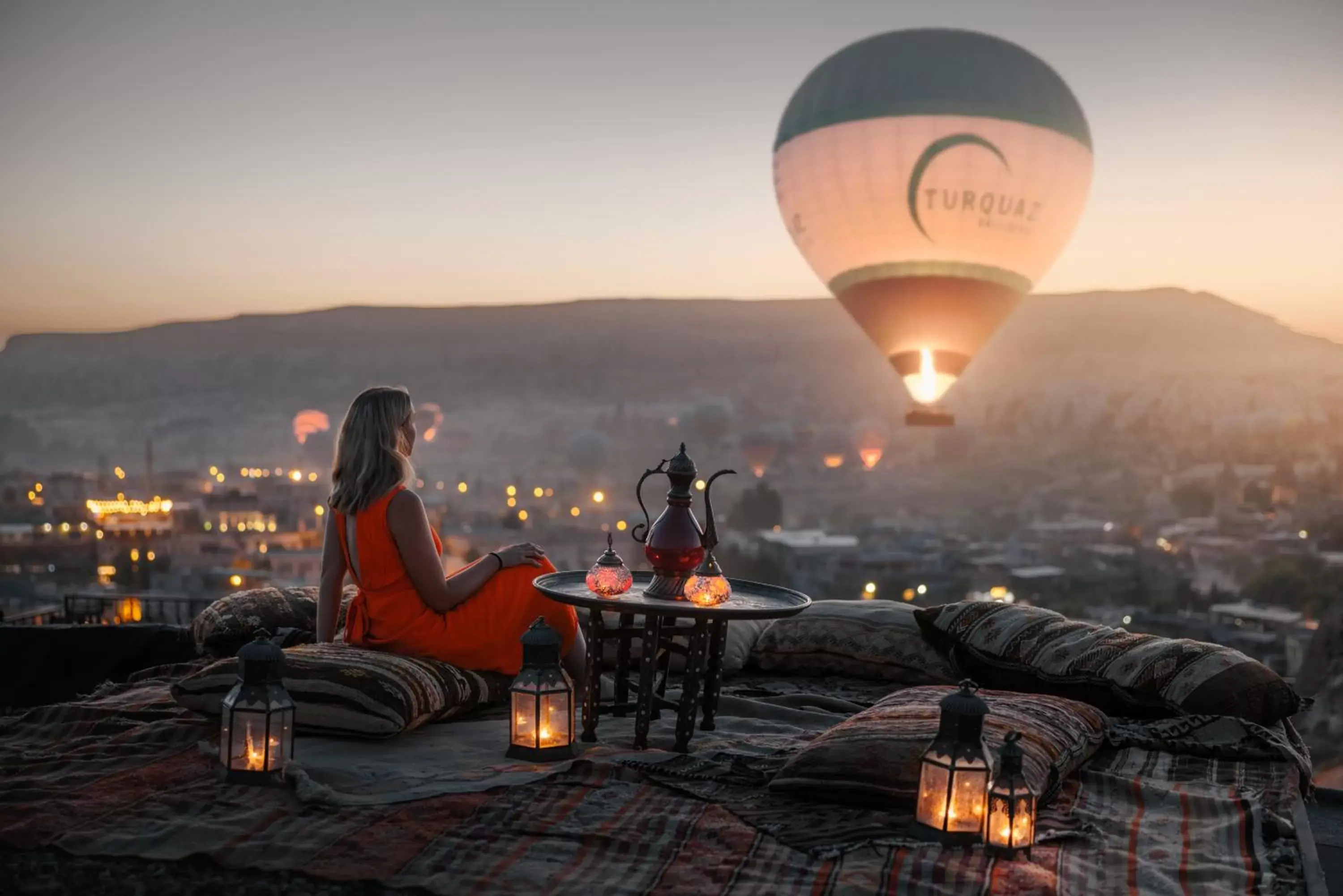 Balcony/Terrace, Sunrise/Sunset in Kelebek Special Cave Hotel & Spa