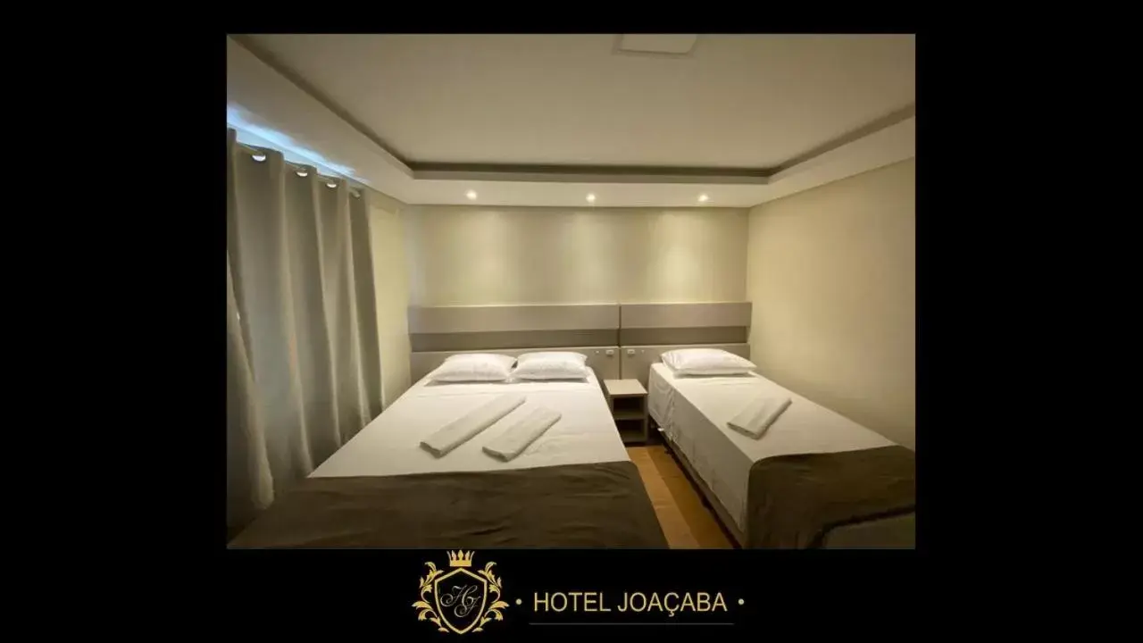 Bed in Hotel Joaçaba