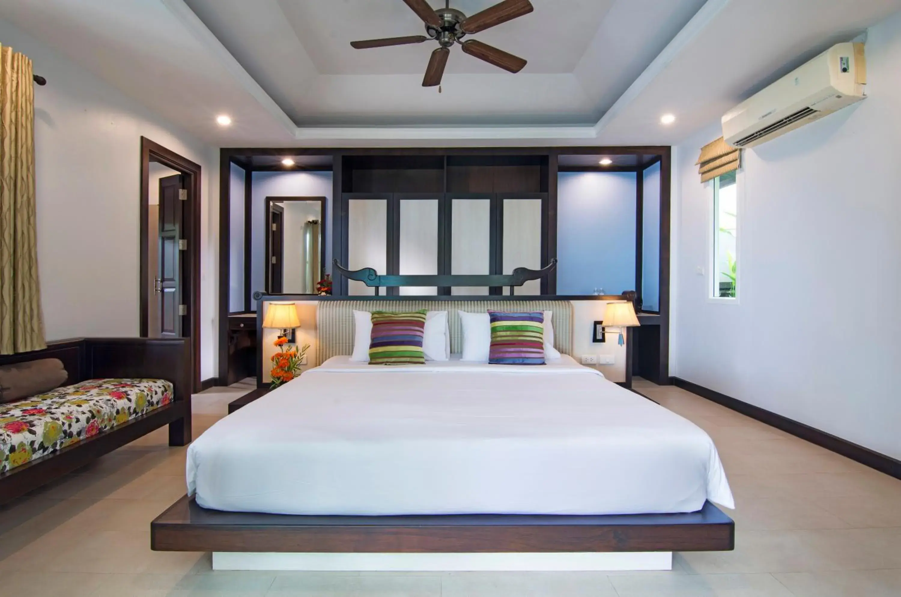 Bed in Anyavee Tubkaek Beach Resort- SHA Plus