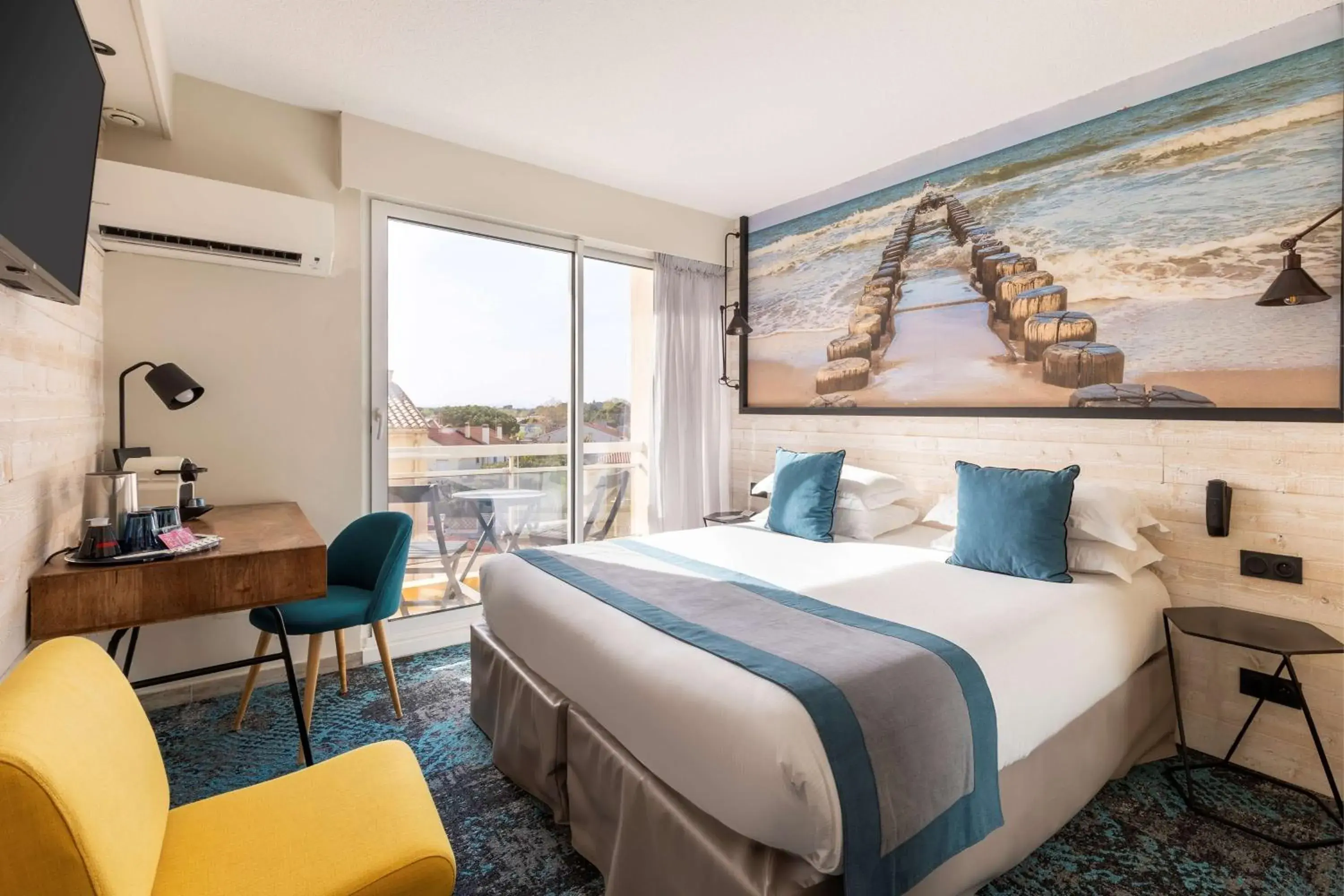 Standard Room with City View - single occupancy in Best Western Plus Hotel Canet-Plage Standard Room with City View - single occupancy in Best Western Plus Hotel Canet-Plage