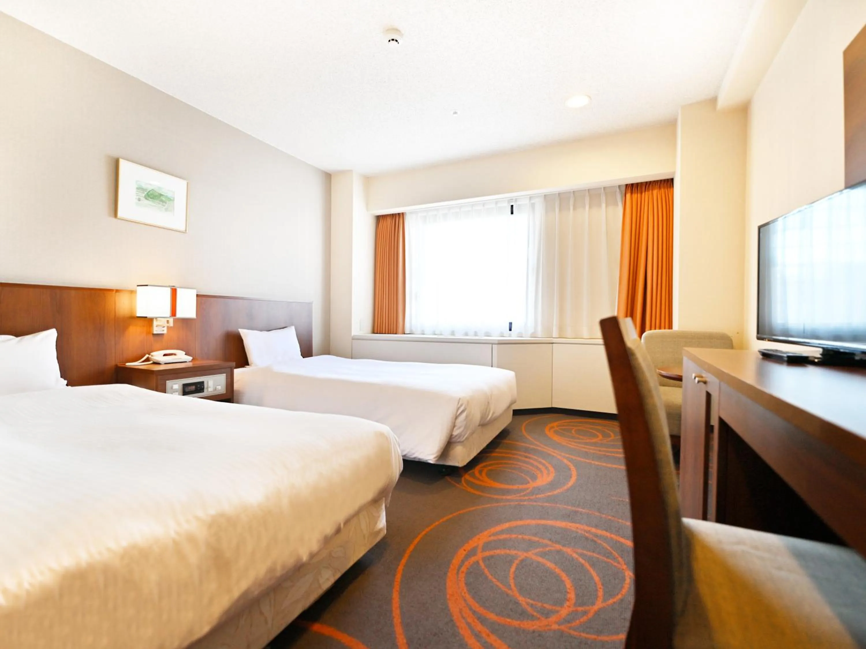 Bed in Hotel Abest Sapporo