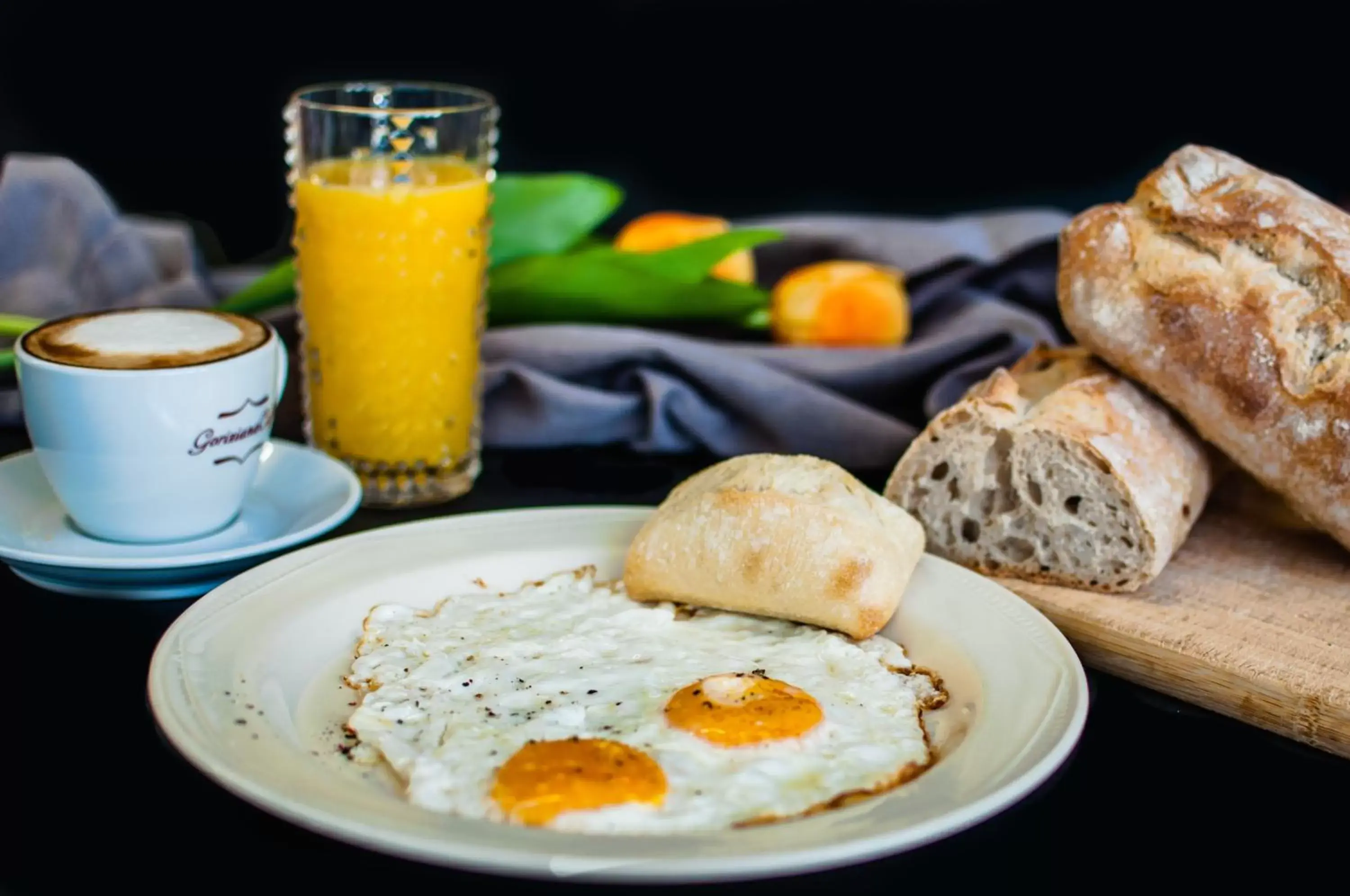 Food close-up, Breakfast in Hotel Mrak Superior