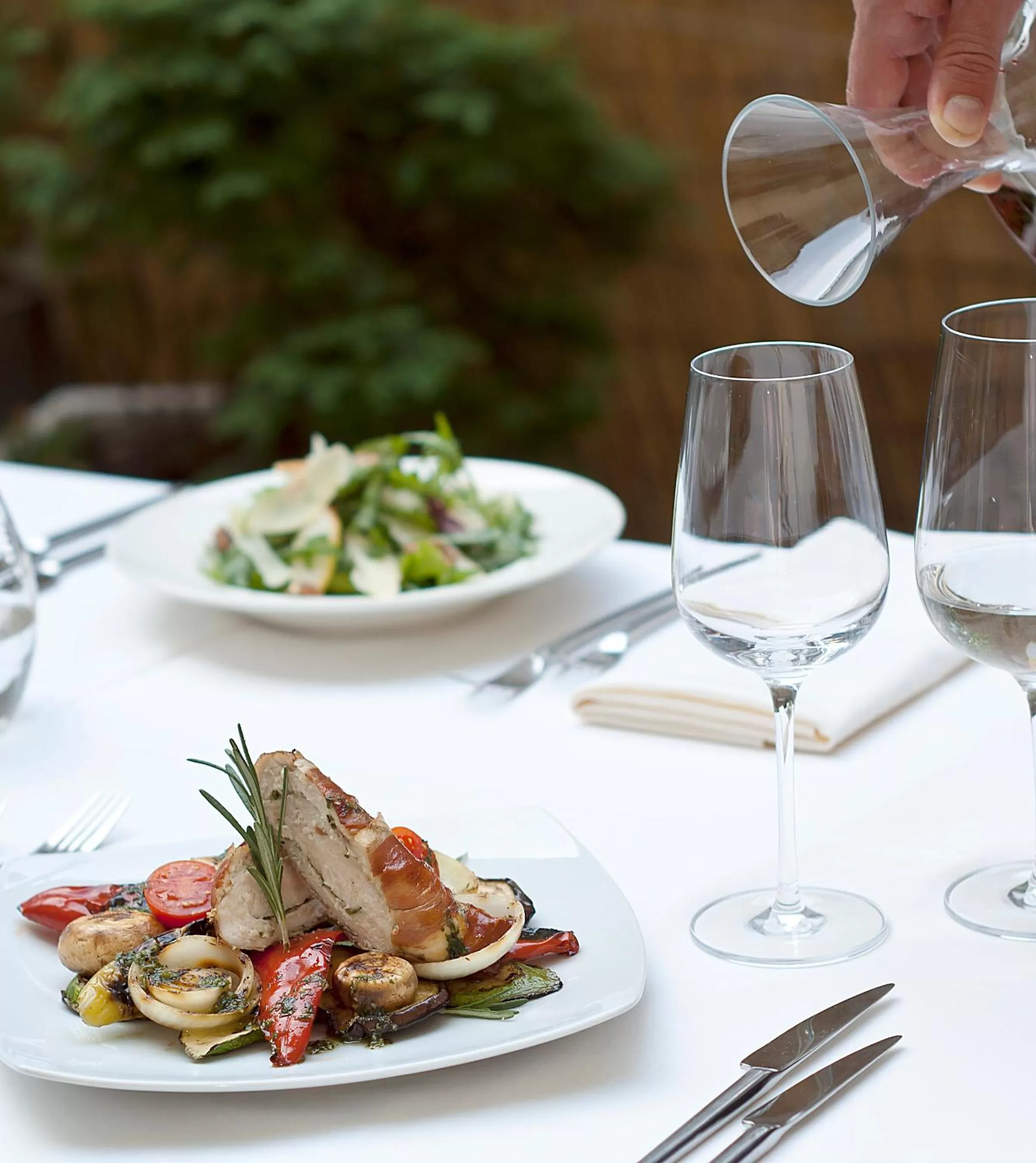 Food close-up in Budapest Hotel - Free Parking