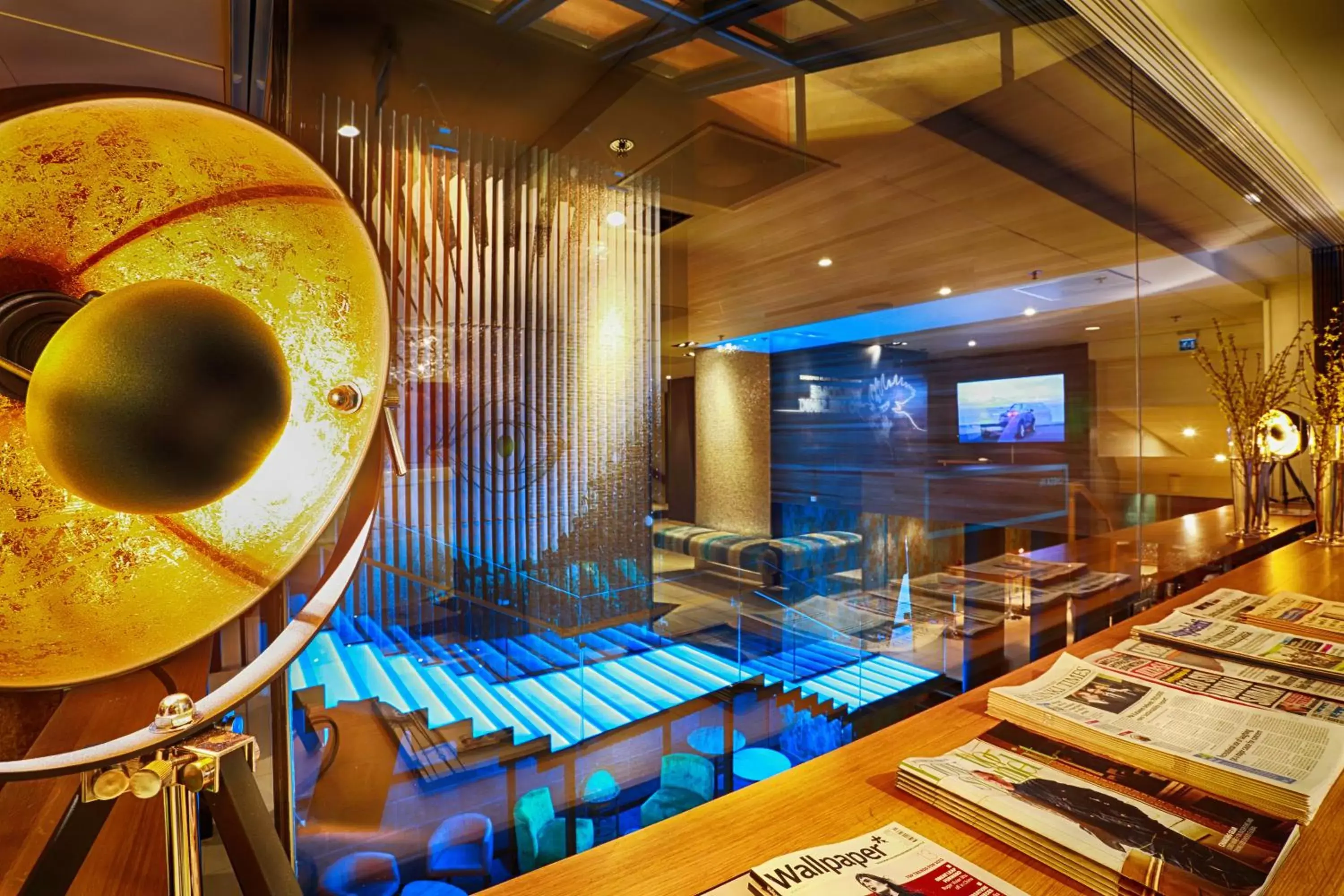 Lounge or bar in Hotel Klaus K Lounge or bar in Hotel Klaus K