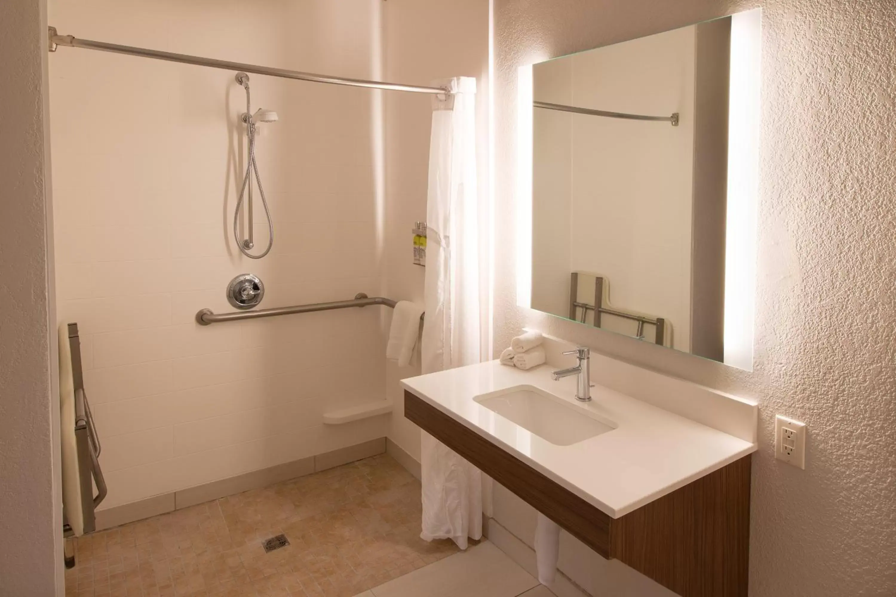 Photo of the whole room, Bathroom in Holiday Inn Express & Suites - Worthington, an IHG Hotel