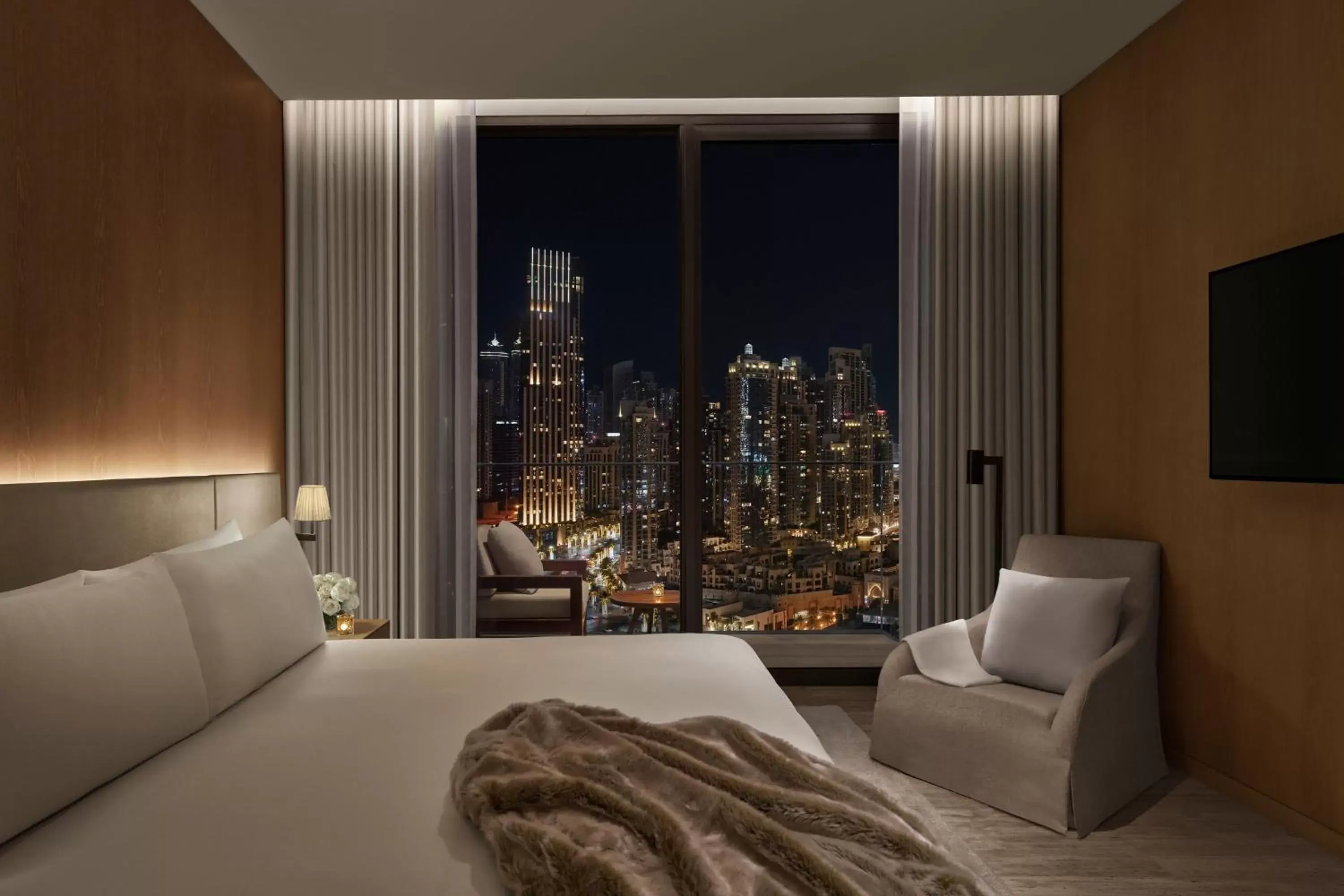 Bedroom in The Dubai EDITION
