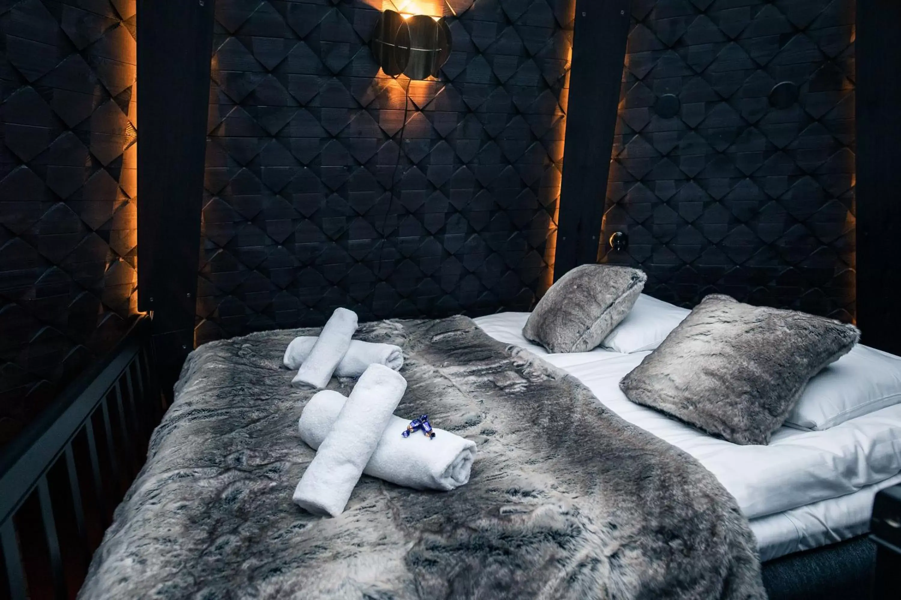 Bed in Apukka Resort Bed in Apukka Resort