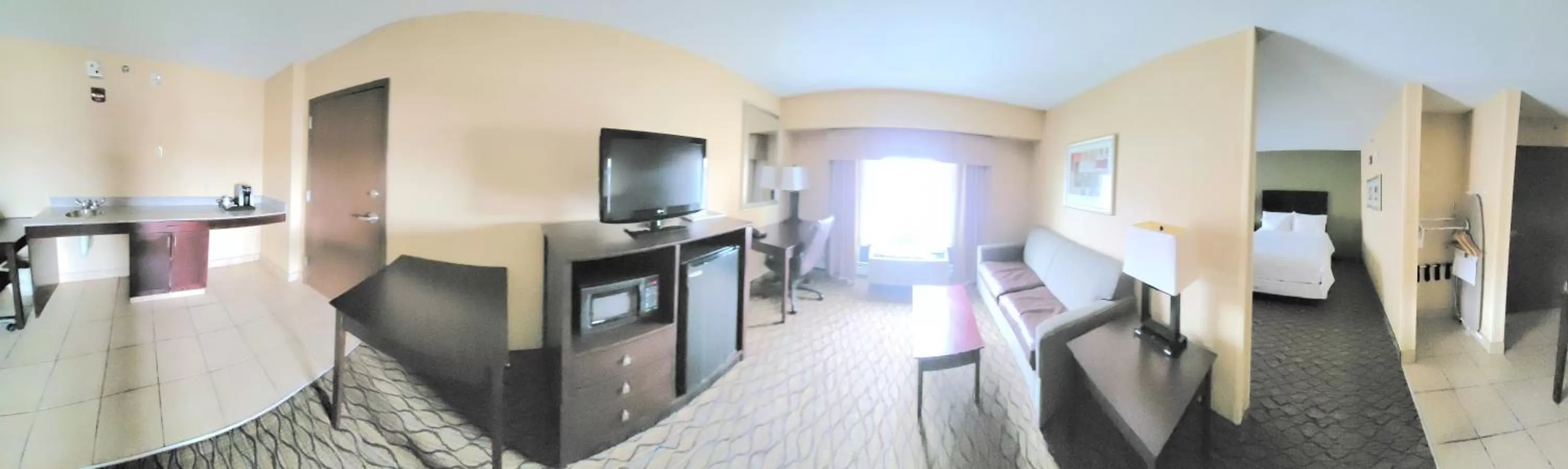 Living room in Wingate by Wyndham Kittanning