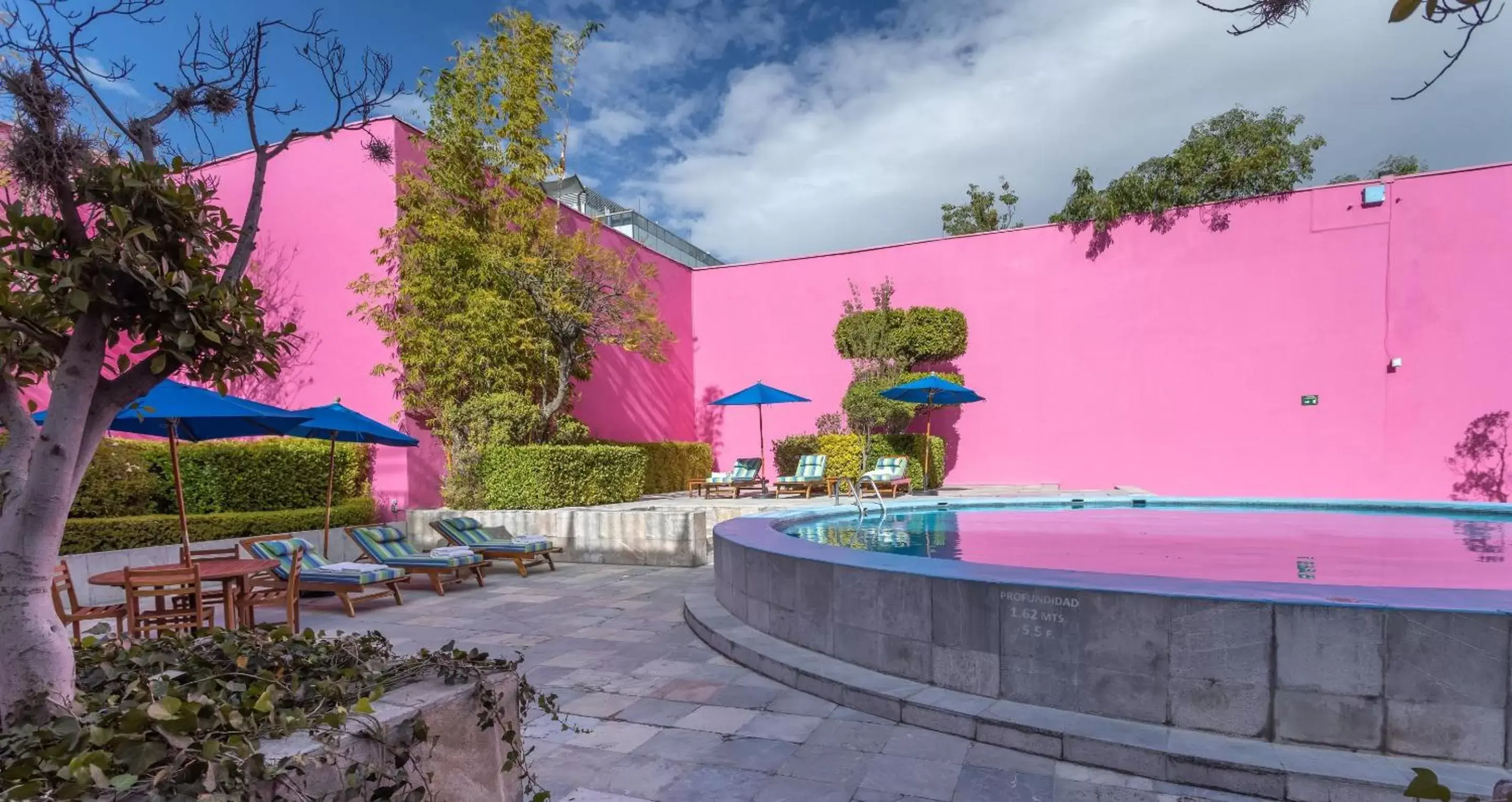 Swimming Pool in Camino Real Polanco Mexico
